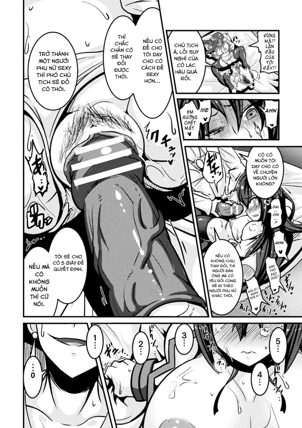 HentaiVN.net - Ảnh 13 - Huấn luyện chủ tịch hội học sinh thành một con đĩ [bitch no susume] - Chap 1
