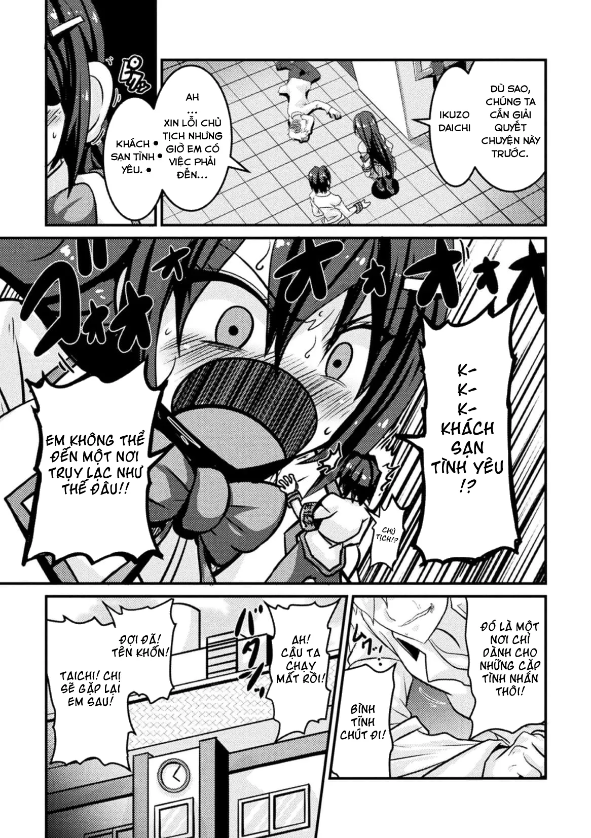 HentaiVN.net - Ảnh 4 - Huấn luyện chủ tịch hội học sinh thành một con đĩ [bitch no susume] - Chap 1