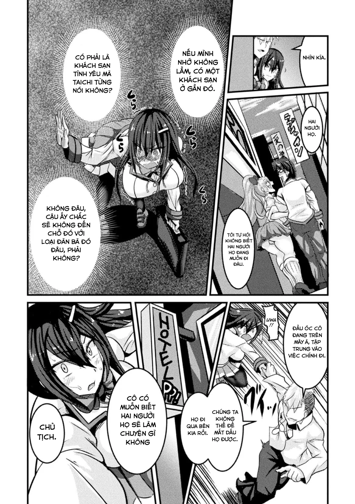 HentaiVN.net - Ảnh 7 - Huấn luyện chủ tịch hội học sinh thành một con đĩ [bitch no susume] - Chap 1