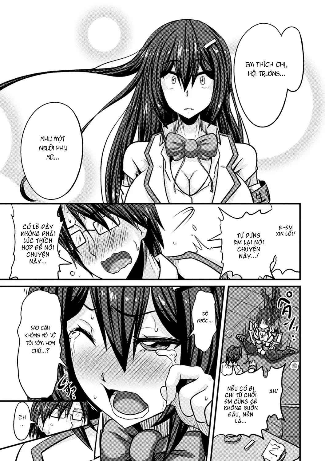 HentaiVN.net - Ảnh 8 - Huấn luyện chủ tịch hội học sinh thành một con đĩ [bitch no susume] - Chap 2