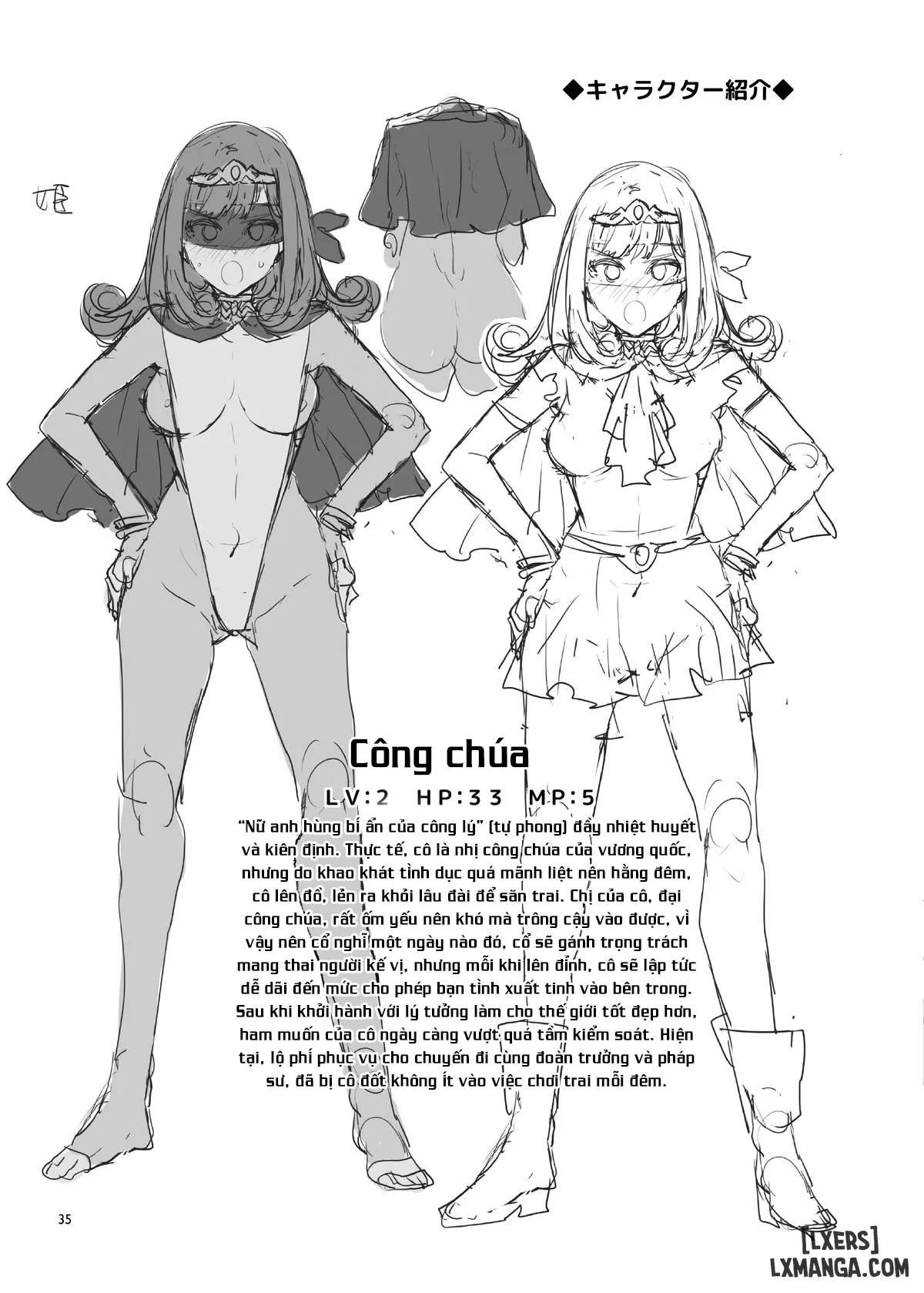 HentaiVN.net - Ảnh 35 - Hảo hán phịch thủ thiếu niên! [Seiyoku ni Shoujiki Sugiru Shota Yuusha] - Chapter 2 END