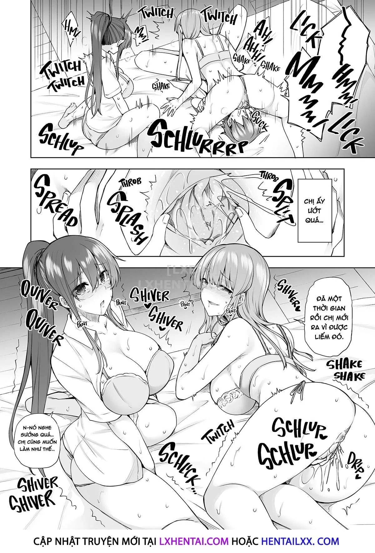 HentaiVN.net - Ảnh 20 - Onee-chan no Wasuremono o Todoke ni Kita Hazu nanoni [3 vs 1 Volleyball Match] - Chap 3 - Away Game