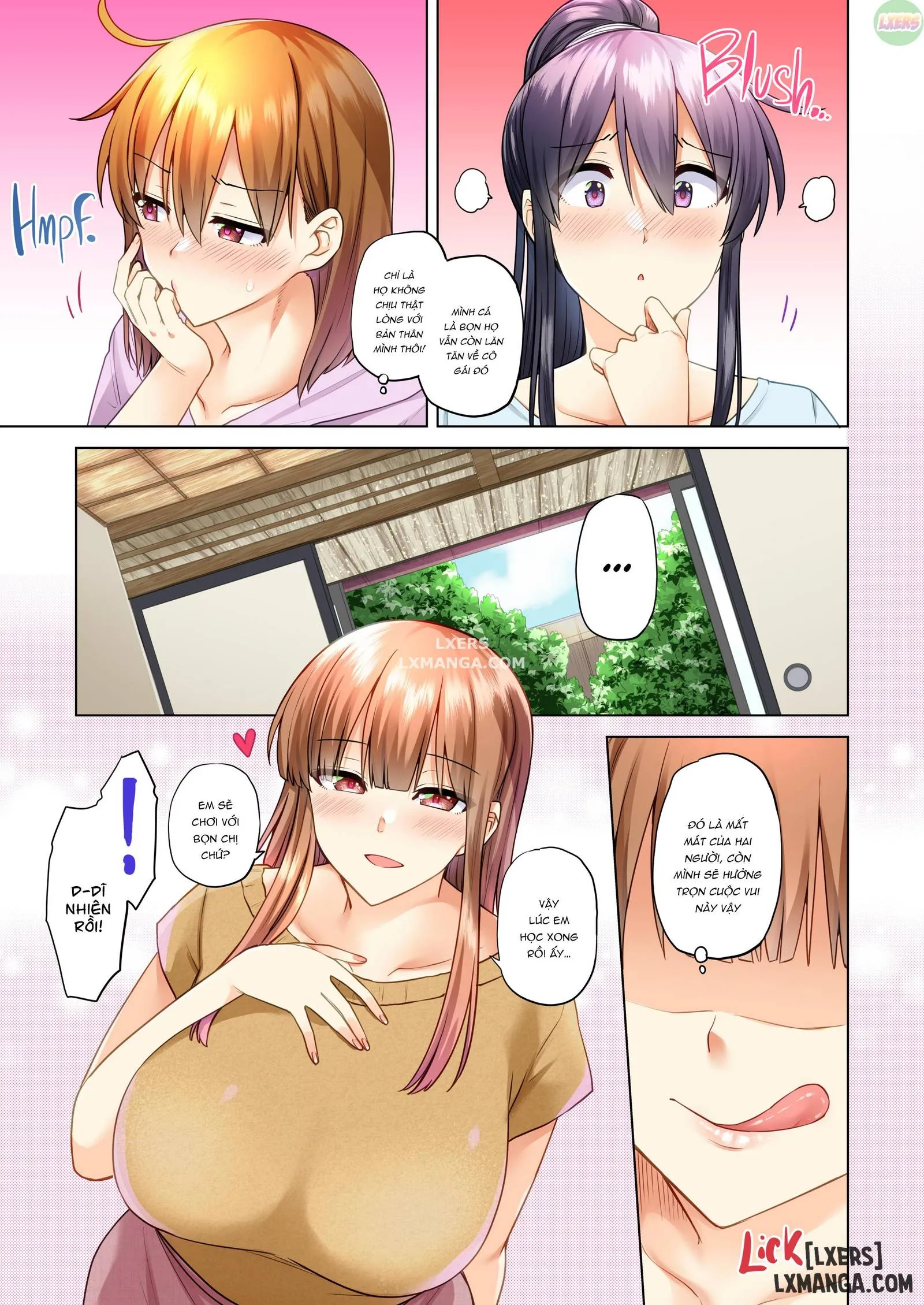 HentaiVN.net - Ảnh 13 - Onee-chan no Wasuremono o Todoke ni Kita Hazu nanoni [3 vs 1 Volleyball Match] - Chapter 4
