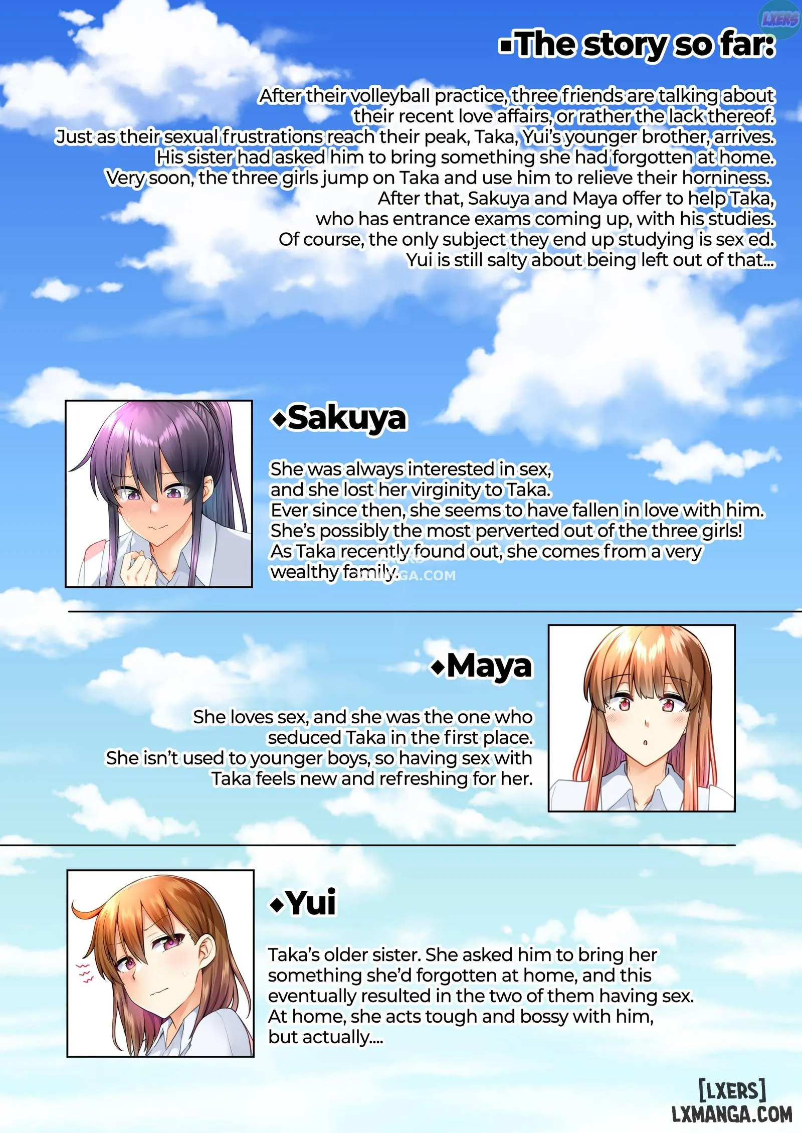 HentaiVN.net - Ảnh 6 - Onee-chan no Wasuremono o Todoke ni Kita Hazu nanoni [3 vs 1 Volleyball Match] - Chapter 4