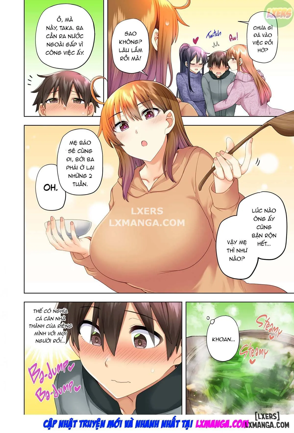HentaiVN.net - Ảnh 10 - Onee-chan no Wasuremono o Todoke ni Kita Hazu nanoni [3 vs 1 Volleyball Match] - Chapter 5