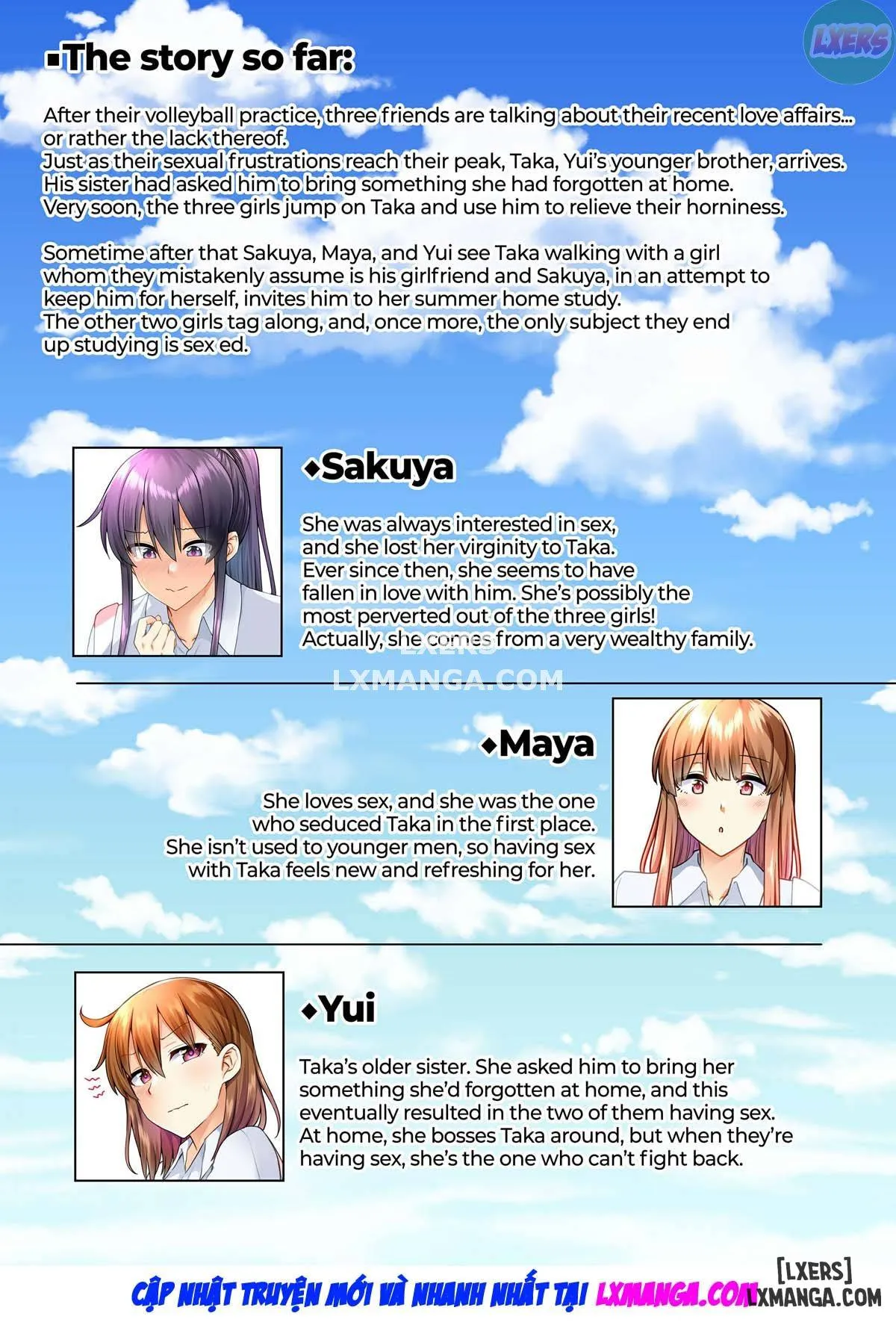 HentaiVN.net - Ảnh 6 - Onee-chan no Wasuremono o Todoke ni Kita Hazu nanoni [3 vs 1 Volleyball Match] - Chapter 5