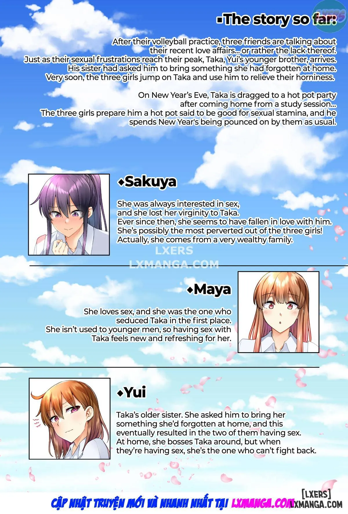 HentaiVN.net - Ảnh 6 - Onee-chan no Wasuremono o Todoke ni Kita Hazu nanoni [3 vs 1 Volleyball Match] - Chapter 6