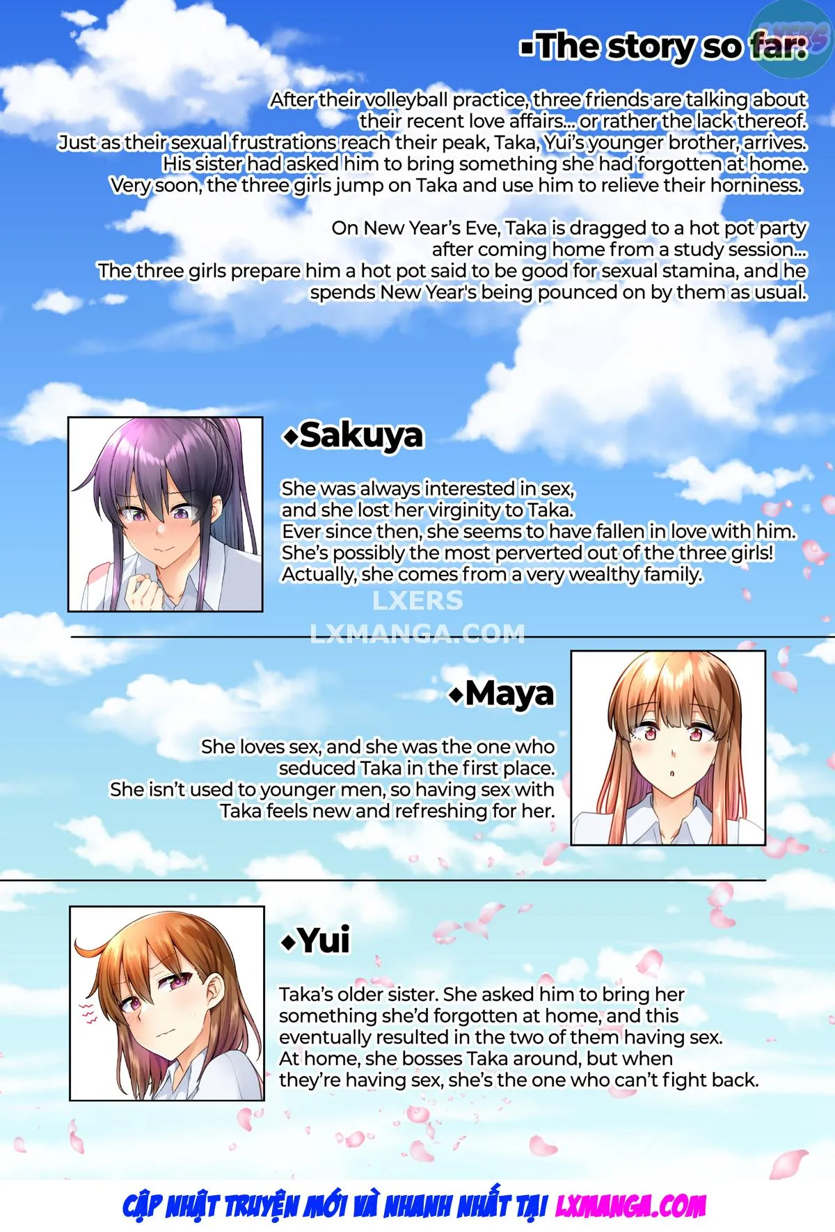 HentaiVN.net - Ảnh 6 - Onee-chan no Wasuremono o Todoke ni Kita Hazu nanoni [3 vs 1 Volleyball Match] - Chap 6