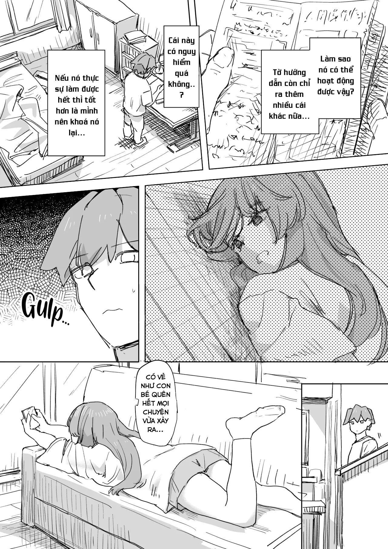 HentaiVN.net - Ảnh 8 - Ningen Sousa RemoCon - Chap 1