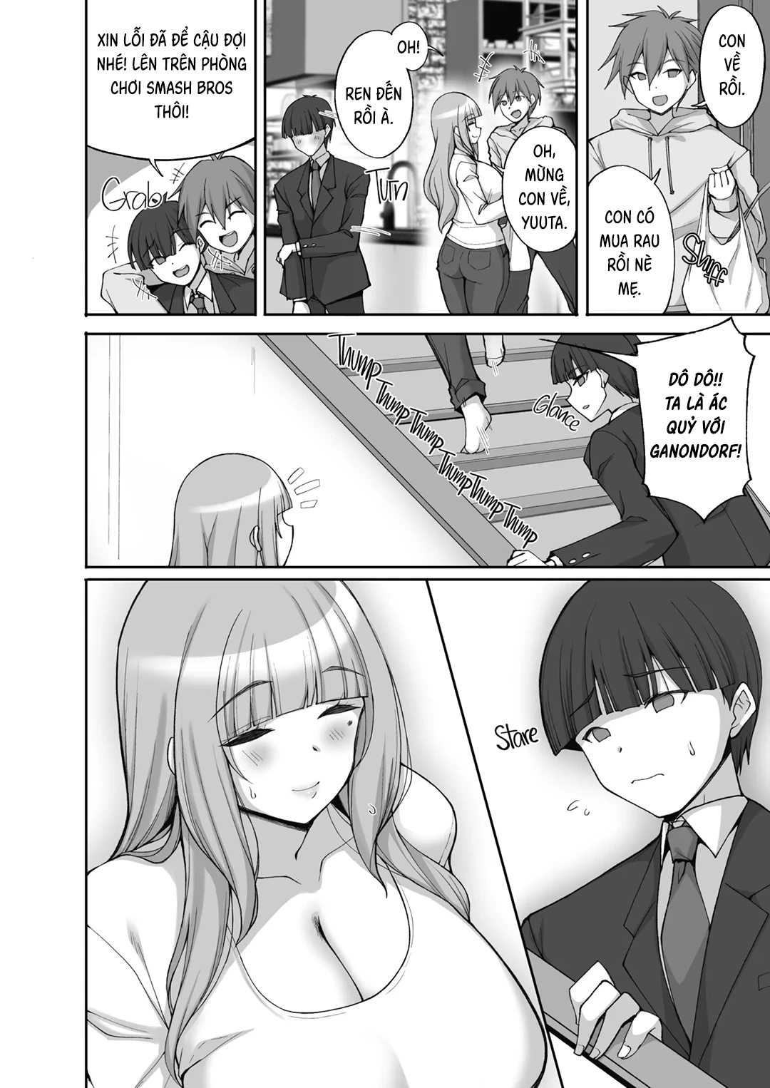 HentaiVN.net - Ảnh 8 - Học chịch từ mẹ bạn thân - Oneshot