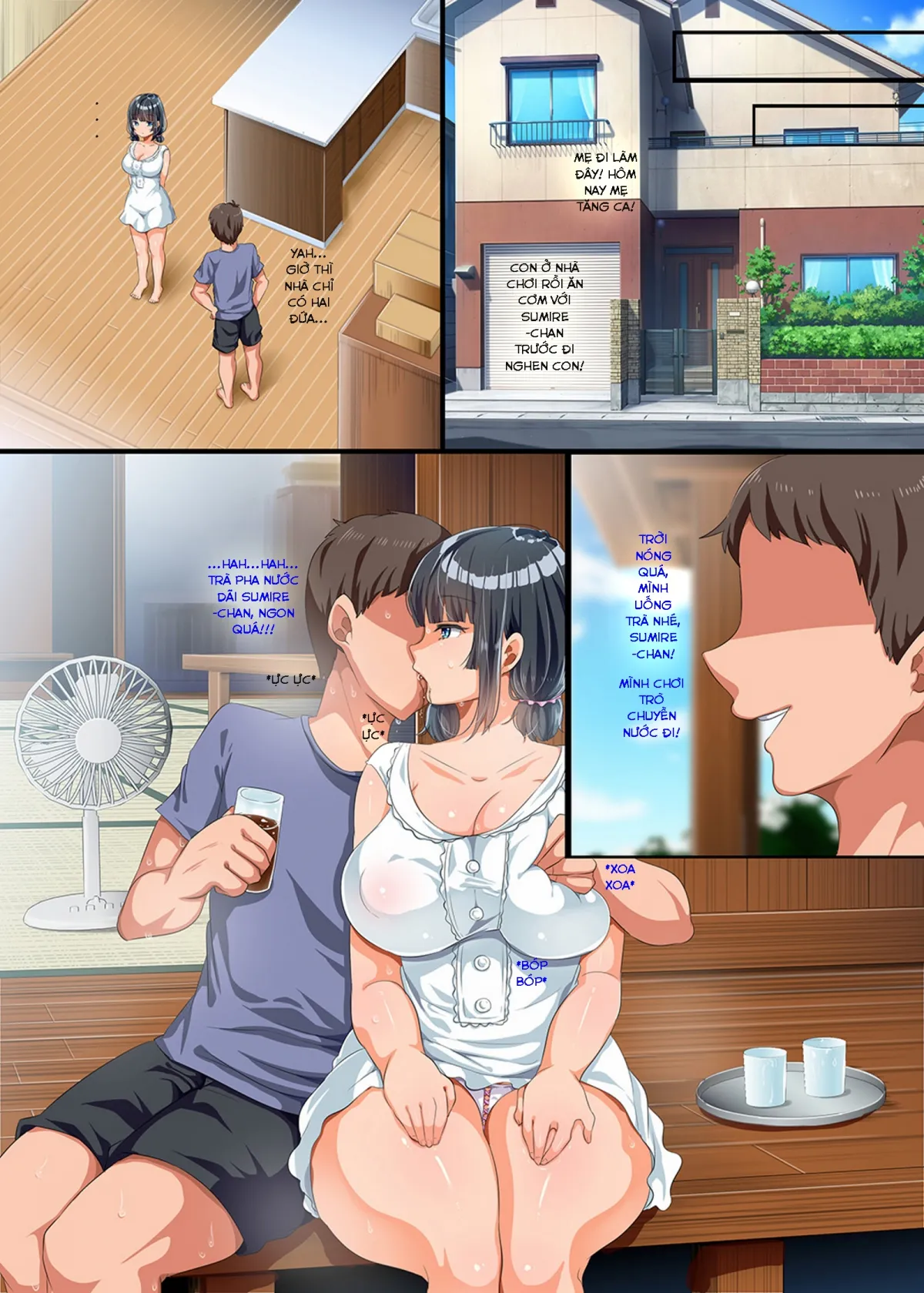 HentaiVN.net - Ảnh 13 - Kinjo Ni Hikkoshite Kita Muboubi Muteikou Kyonyuu Bishoujo Sumire-Chan Ni Yaritai Houdai Na Natsu [近所に引っ越してきた無防備・無抵抗巨乳美少女すみれちゃんにヤリたい放題な夏] - Chap 1