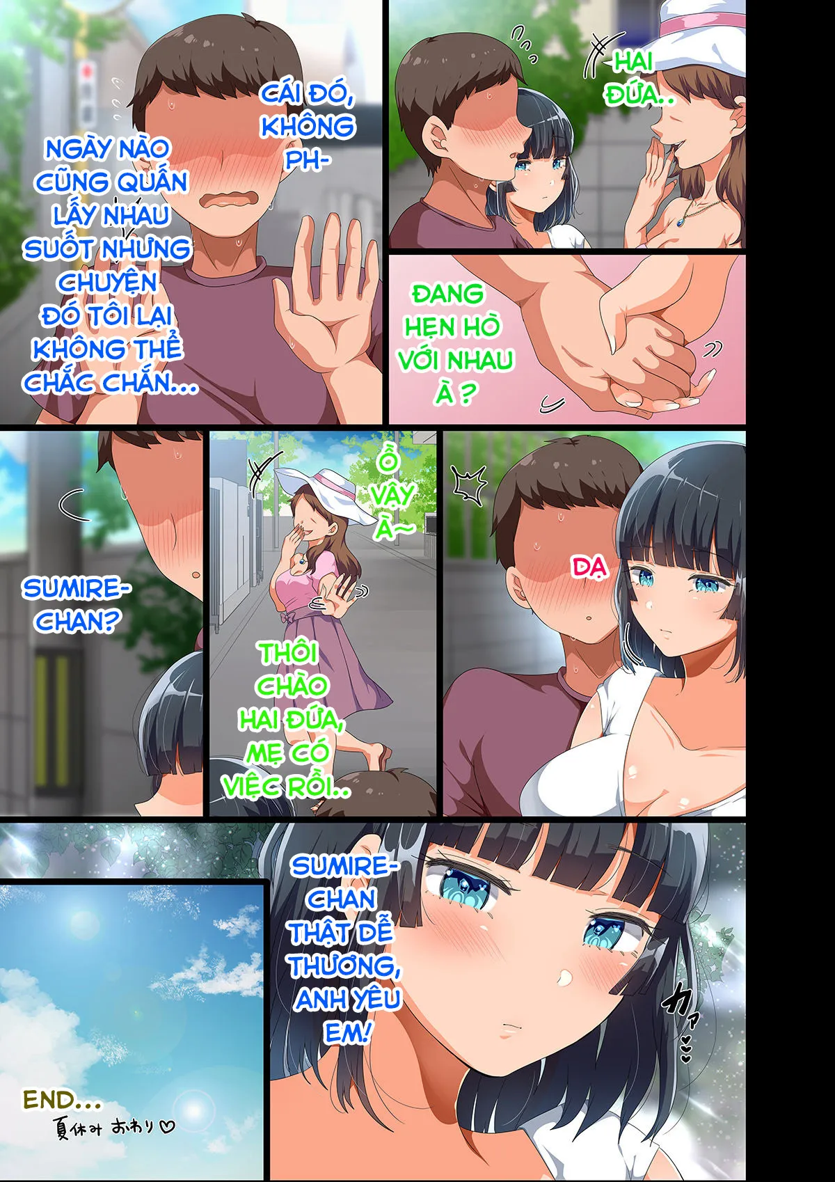 HentaiVN.net - Ảnh 19 - Kinjo Ni Hikkoshite Kita Muboubi Muteikou Kyonyuu Bishoujo Sumire-Chan Ni Yaritai Houdai Na Natsu [近所に引っ越してきた無防備・無抵抗巨乳美少女すみれちゃんにヤリたい放題な夏] - Chap 5 end