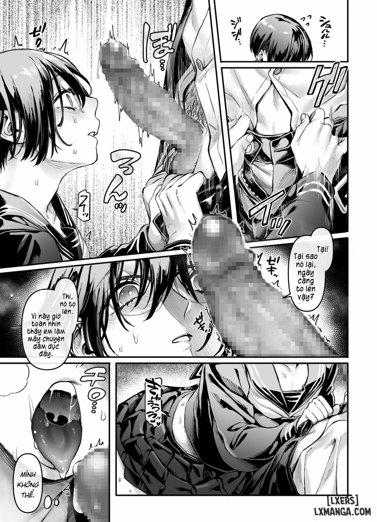 HentaiVN.net - Ảnh 17 - Vong nữ trong nhà vệ sinh và anh nhân viên vong linh shop [Toile No Jimiko To Omukae No Gokusotsu] - Oneshot