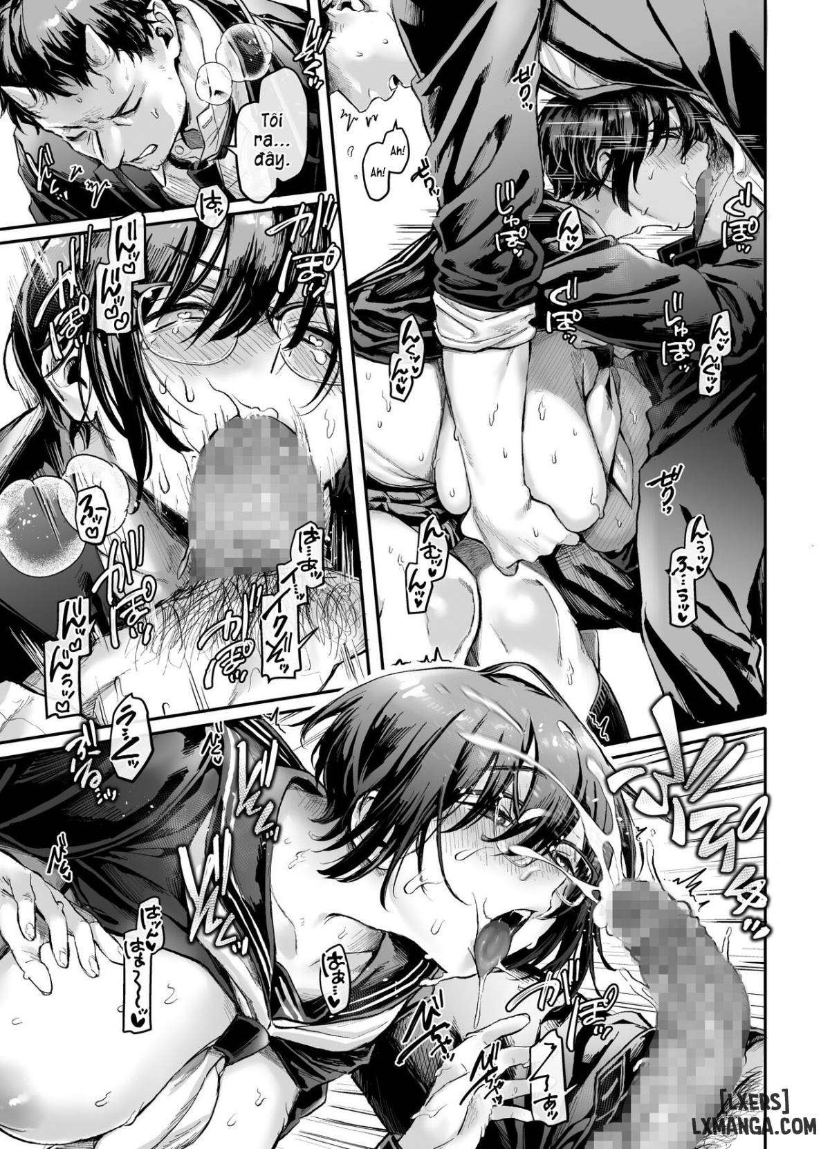 HentaiVN.net - Ảnh 19 - Vong nữ trong nhà vệ sinh và anh nhân viên vong linh shop [Toile No Jimiko To Omukae No Gokusotsu] - Oneshot