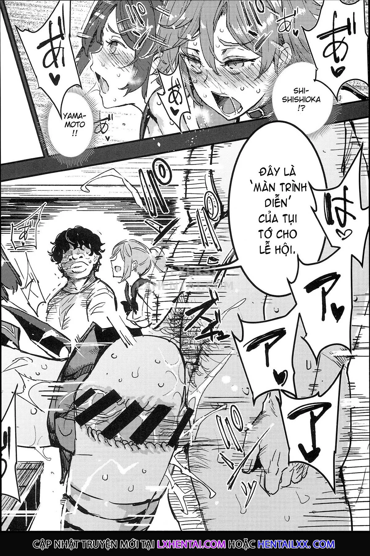 HentaiVN.net - Ảnh 15 - The Old School Building's Backstage Festival [Kyuu Kousha Ura Bunkasai] - Chap 1 -Sudden Invitation-