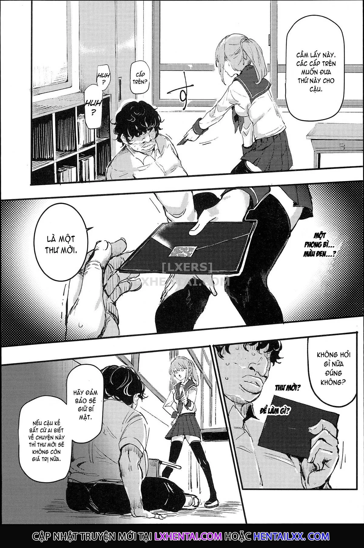 HentaiVN.net - Ảnh 9 - The Old School Building's Backstage Festival [Kyuu Kousha Ura Bunkasai] - Chap 1 -Sudden Invitation-