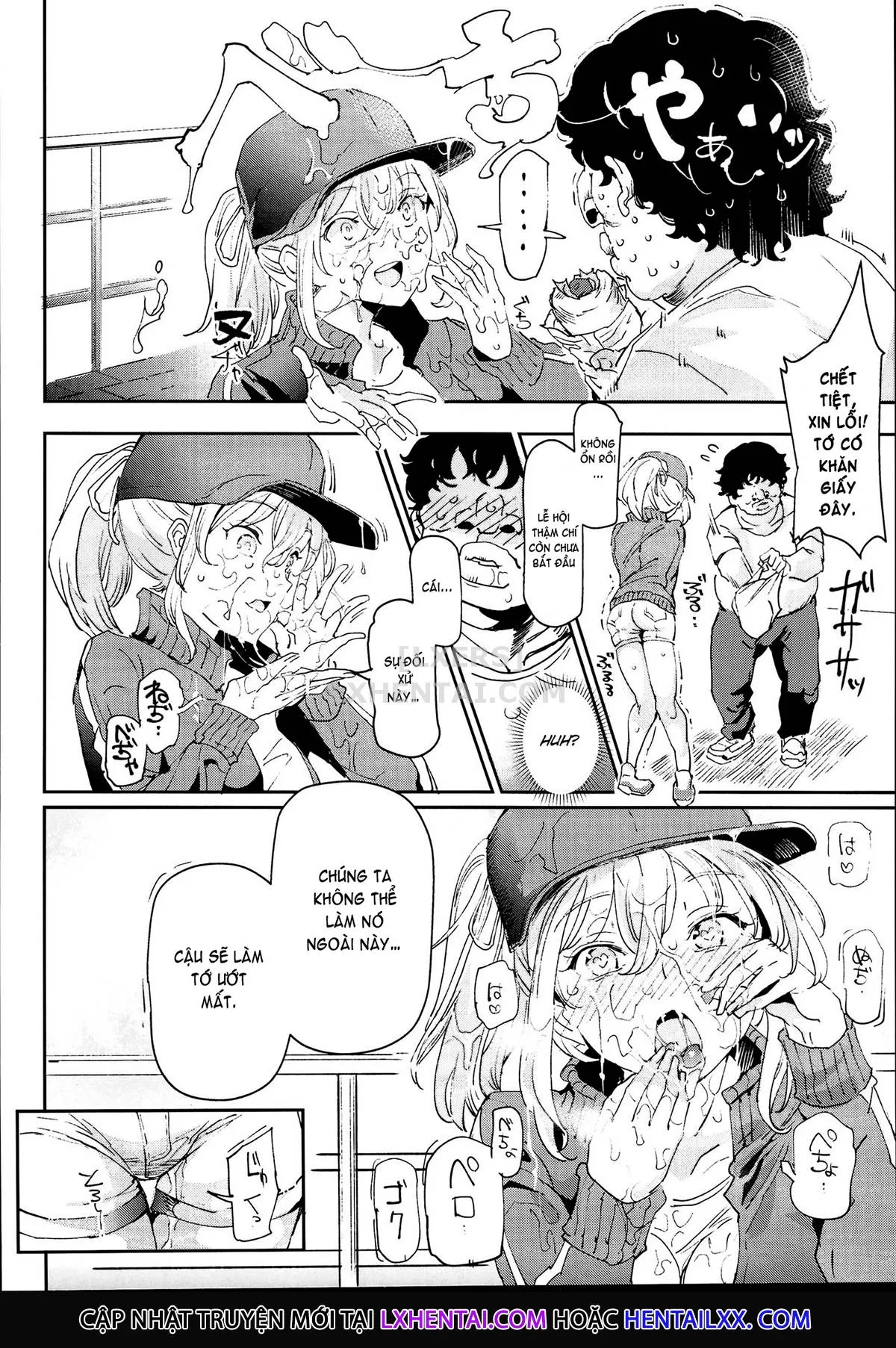 HentaiVN.net - Ảnh 11 - The Old School Building's Backstage Festival [Kyuu Kousha Ura Bunkasai] - Chap 2 - Is Your Order Mating? Animal Petting Cafe Edition