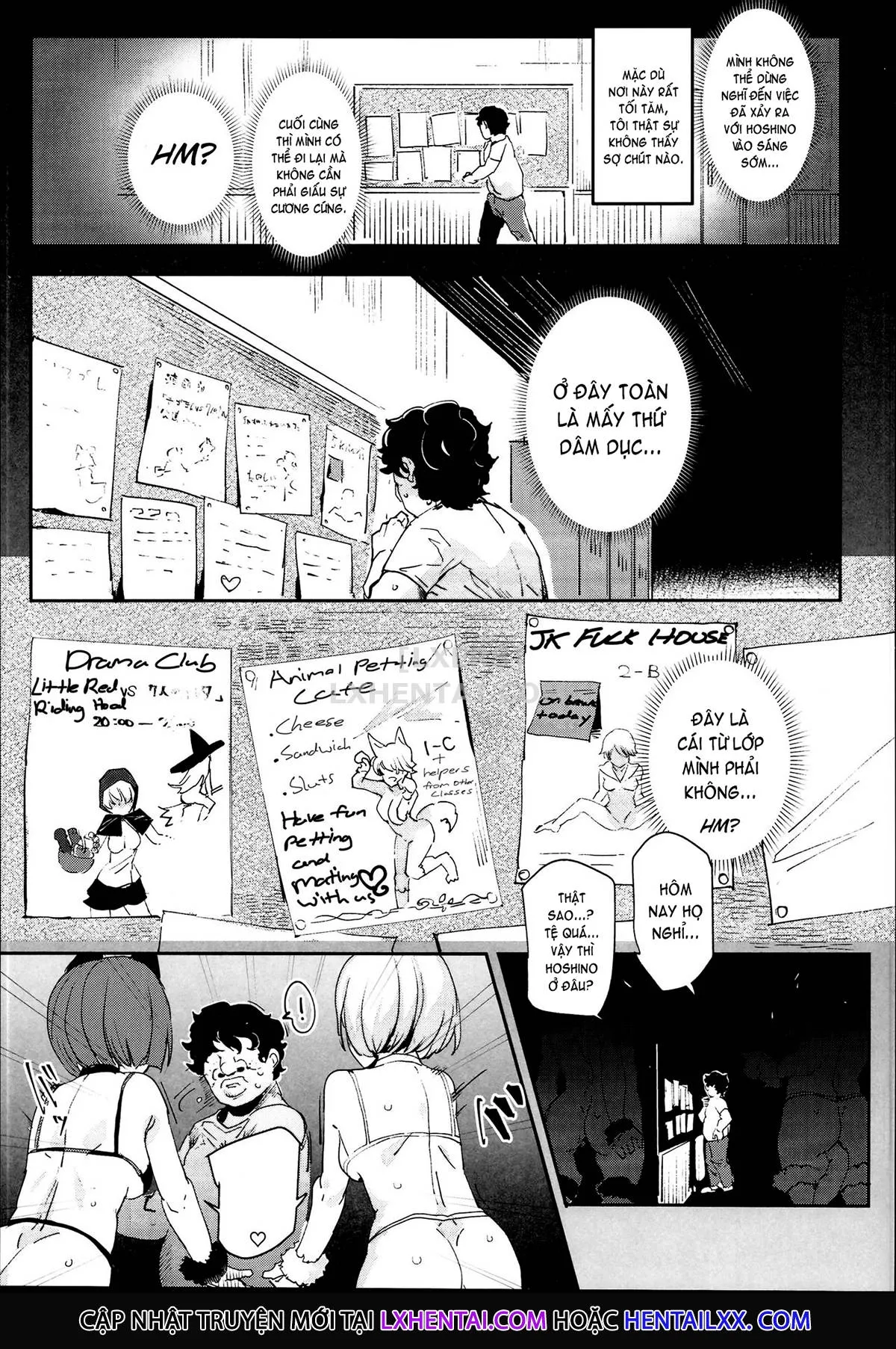 HentaiVN.net - Ảnh 14 - The Old School Building's Backstage Festival [Kyuu Kousha Ura Bunkasai] - Chap 2 - Is Your Order Mating? Animal Petting Cafe Edition