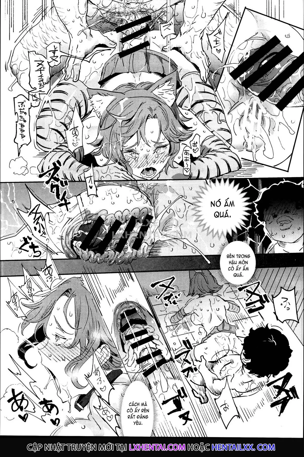 HentaiVN.net - Ảnh 30 - The Old School Building's Backstage Festival [Kyuu Kousha Ura Bunkasai] - Chap 2 - Is Your Order Mating? Animal Petting Cafe Edition