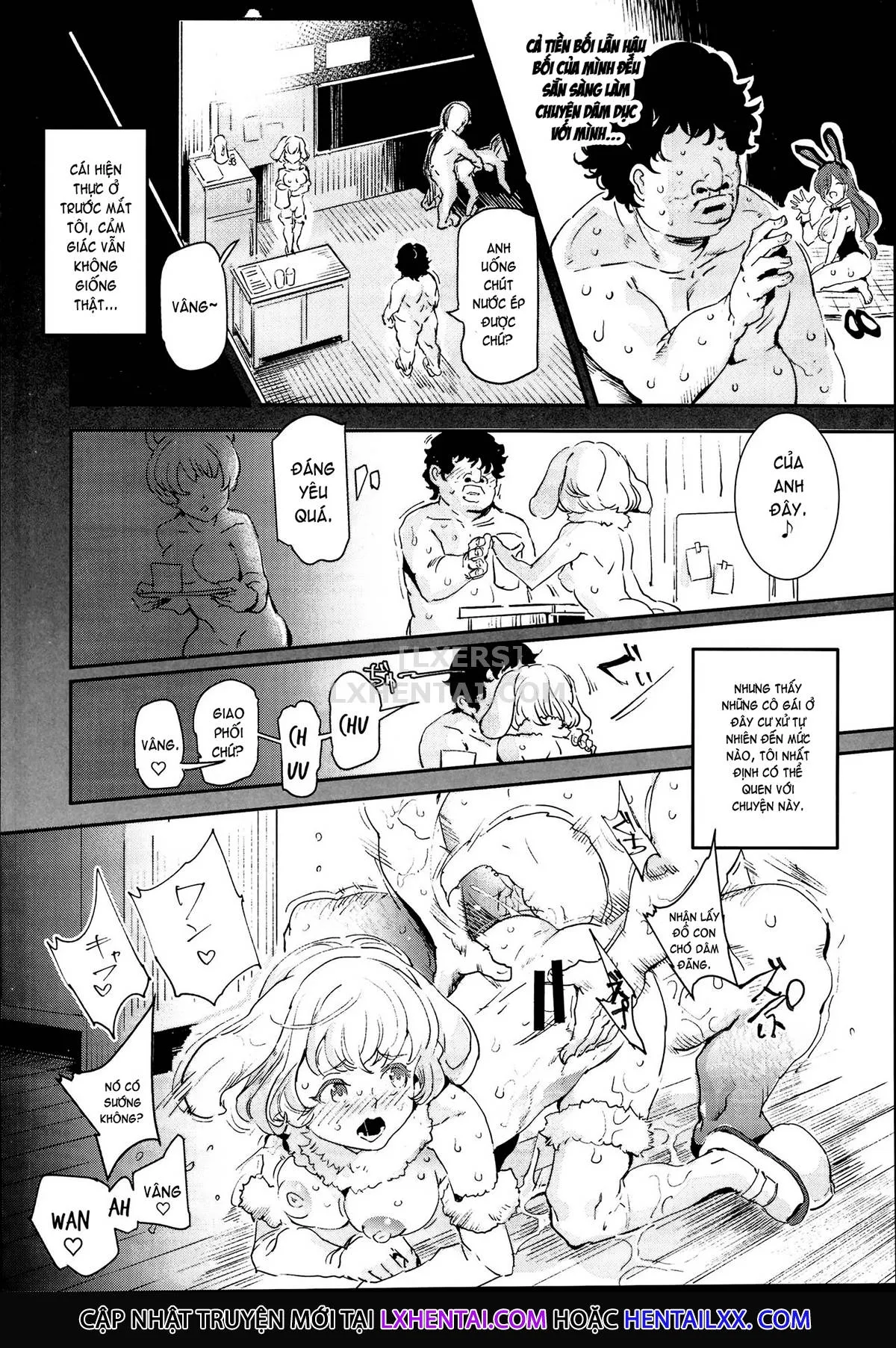 HentaiVN.net - Ảnh 35 - The Old School Building's Backstage Festival [Kyuu Kousha Ura Bunkasai] - Chap 2 - Is Your Order Mating? Animal Petting Cafe Edition