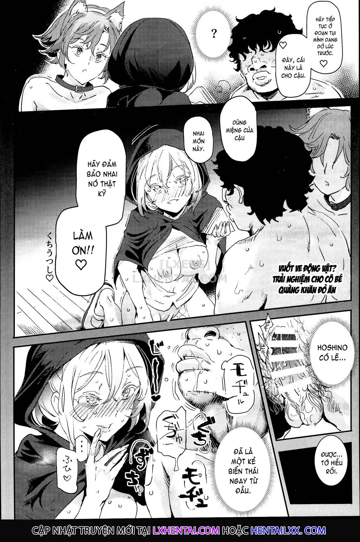 HentaiVN.net - Ảnh 41 - The Old School Building's Backstage Festival [Kyuu Kousha Ura Bunkasai] - Chap 2 - Is Your Order Mating? Animal Petting Cafe Edition