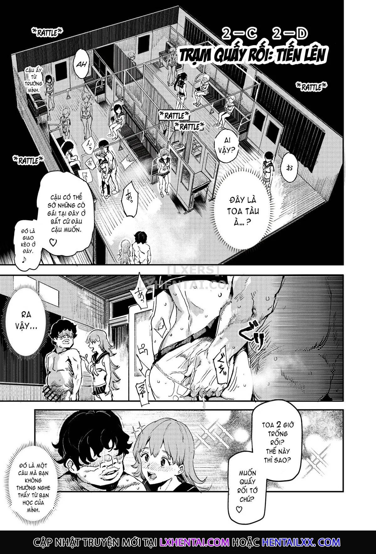 HentaiVN.net - Ảnh 17 - The Old School Building's Backstage Festival [Kyuu Kousha Ura Bunkasai] - Chap 3 - Sunday Edition: All Of You Will Be My Meat Urinals Forever
