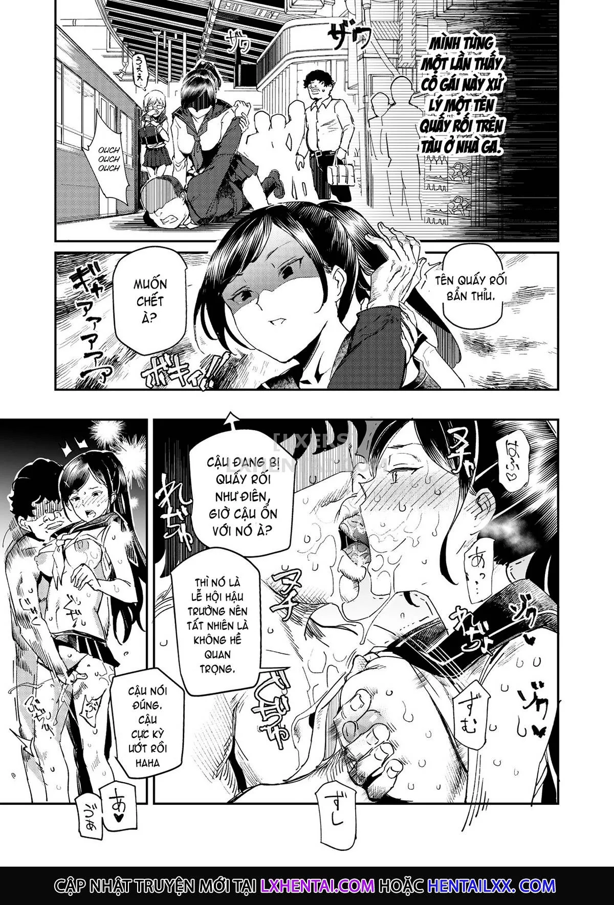 HentaiVN.net - Ảnh 19 - The Old School Building's Backstage Festival [Kyuu Kousha Ura Bunkasai] - Chap 3 - Sunday Edition: All Of You Will Be My Meat Urinals Forever