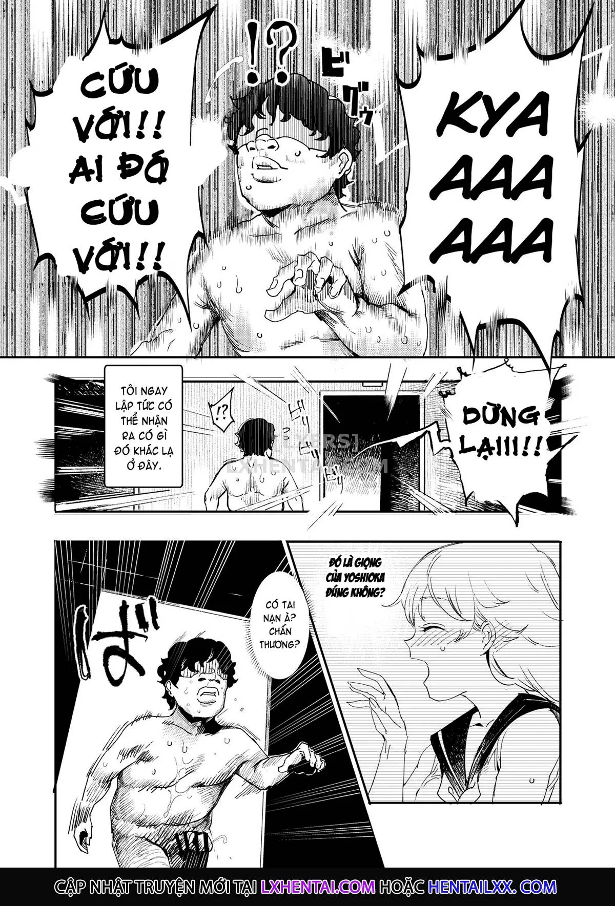 HentaiVN.net - Ảnh 38 - The Old School Building's Backstage Festival [Kyuu Kousha Ura Bunkasai] - Chap 3 - Sunday Edition: All Of You Will Be My Meat Urinals Forever