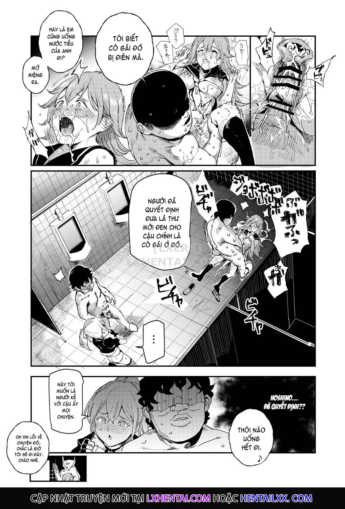 HentaiVN.net - Ảnh 45 - The Old School Building's Backstage Festival [Kyuu Kousha Ura Bunkasai] - Chap 3 - Sunday Edition: All Of You Will Be My Meat Urinals Forever