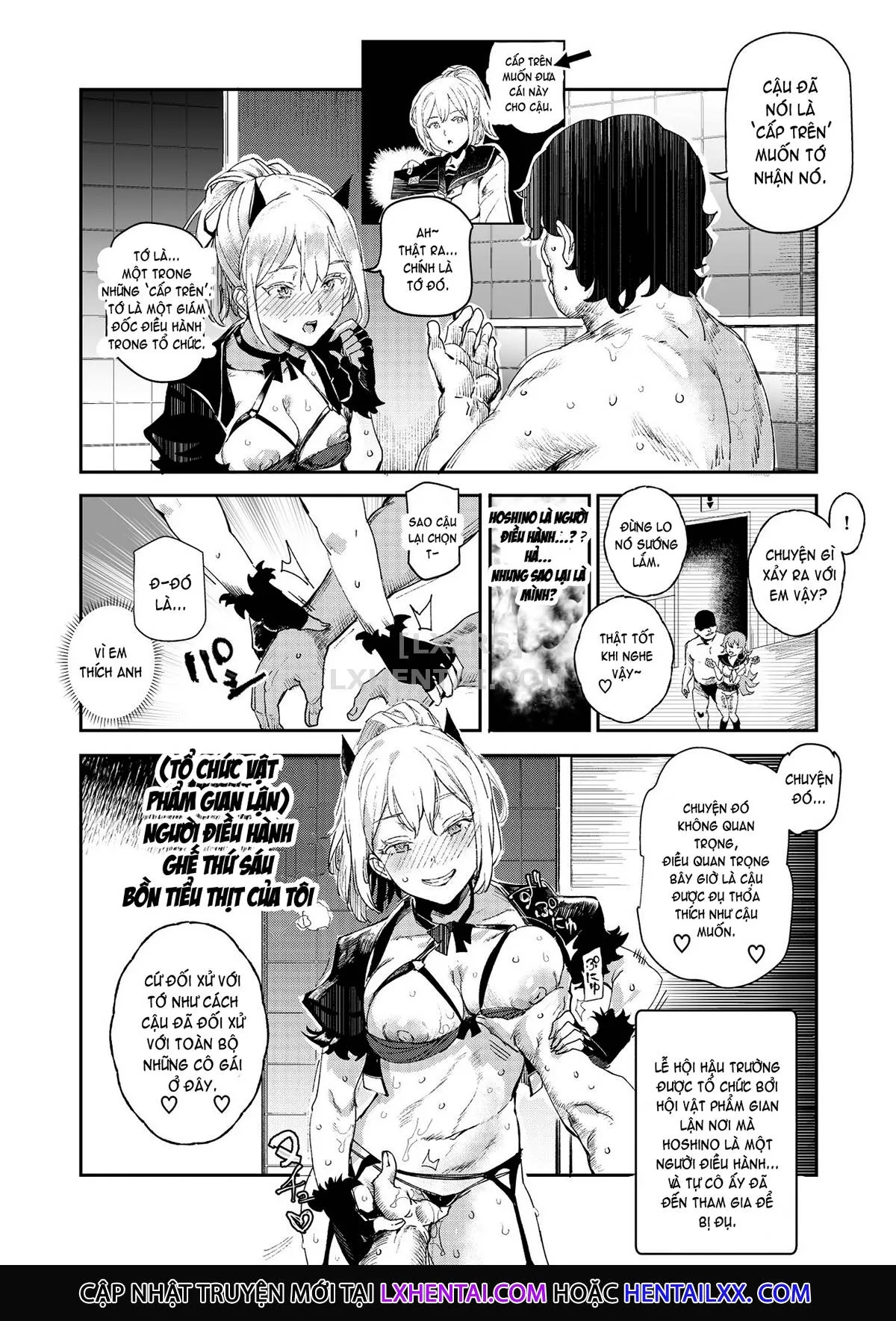 HentaiVN.net - Ảnh 46 - The Old School Building's Backstage Festival [Kyuu Kousha Ura Bunkasai] - Chap 3 - Sunday Edition: All Of You Will Be My Meat Urinals Forever