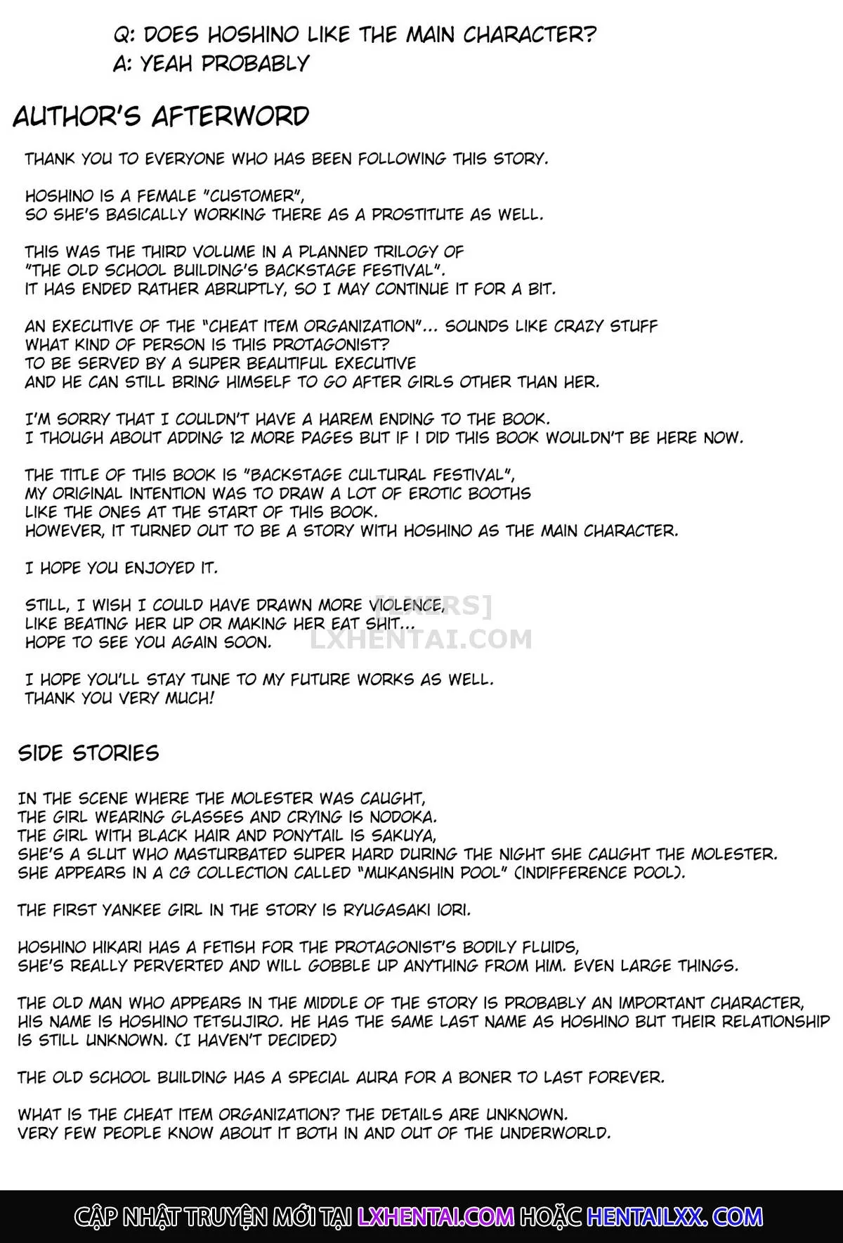 HentaiVN.net - Ảnh 48 - The Old School Building's Backstage Festival [Kyuu Kousha Ura Bunkasai] - Chap 3 - Sunday Edition: All Of You Will Be My Meat Urinals Forever
