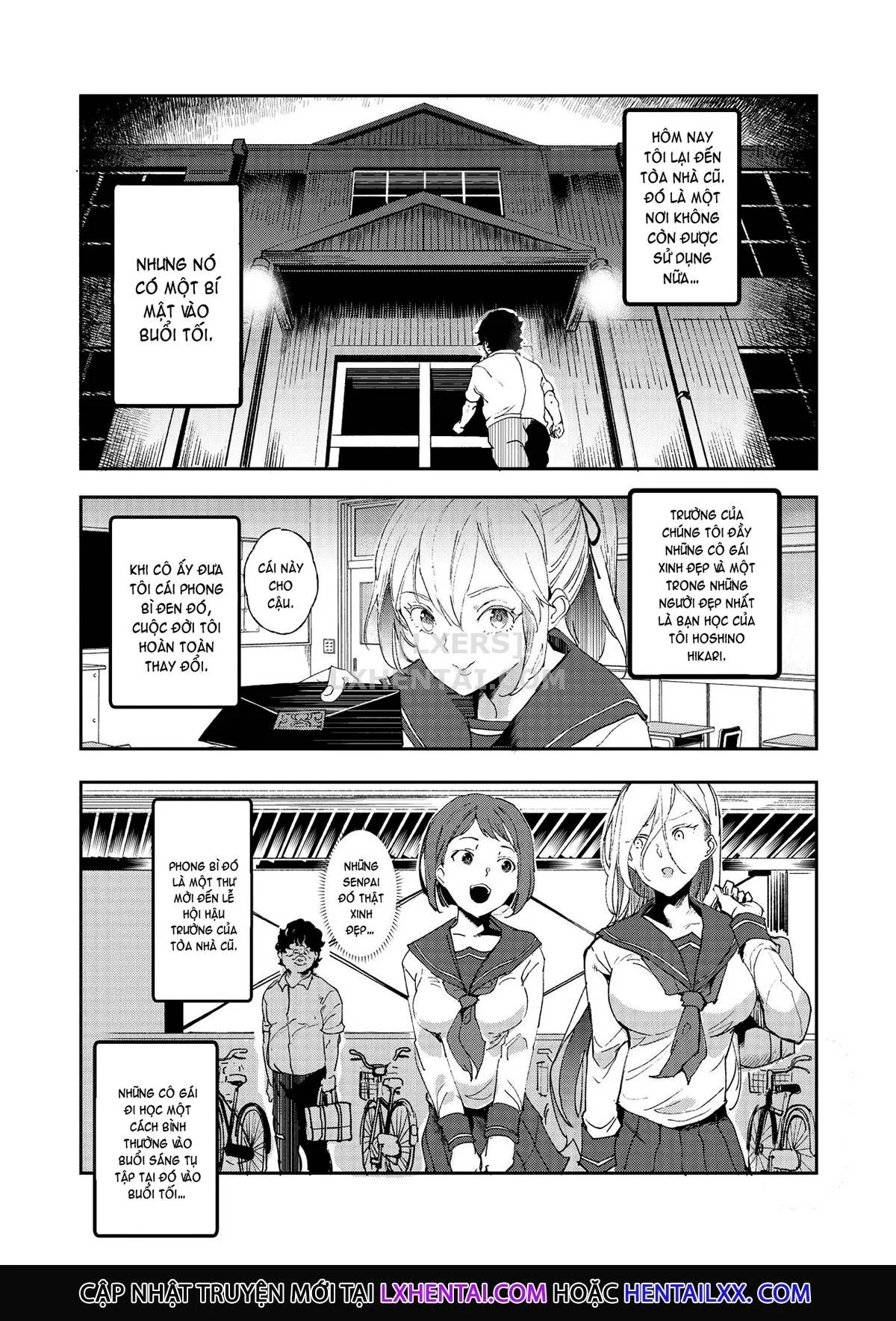 HentaiVN.net - Ảnh 7 - The Old School Building's Backstage Festival [Kyuu Kousha Ura Bunkasai] - Chap 3 - Sunday Edition: All Of You Will Be My Meat Urinals Forever