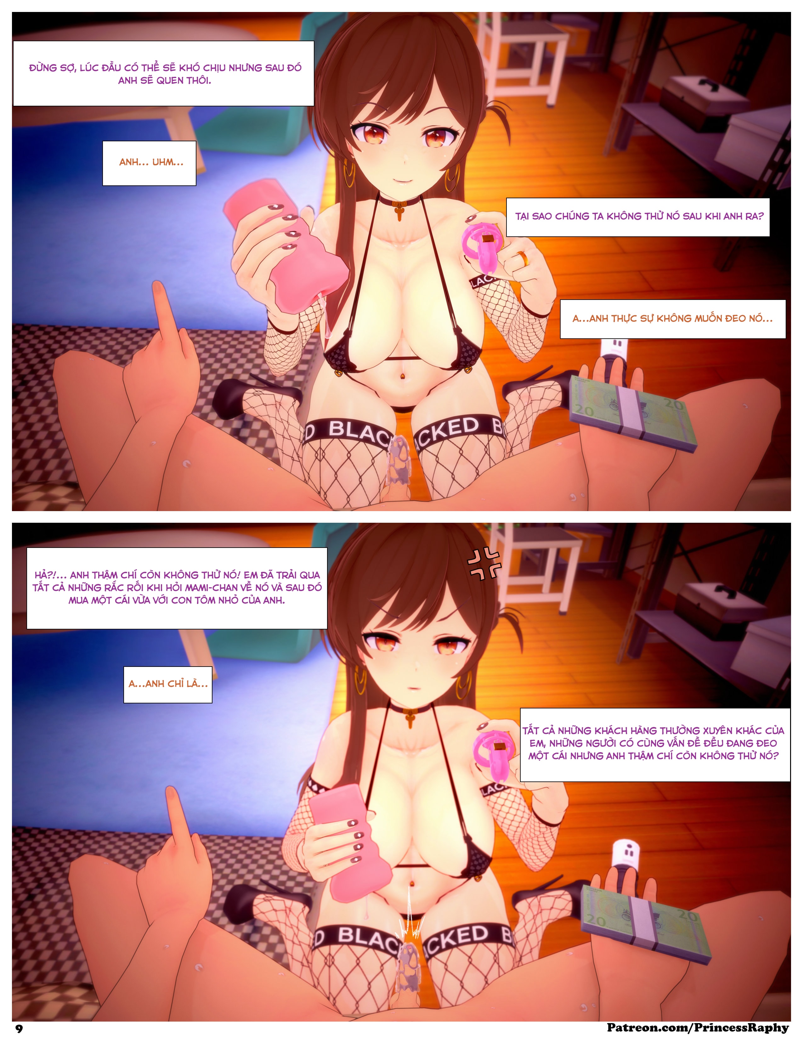 HentaiVN.net - Ảnh 11 - Rent a BLACKED girlfriend - Oneshot