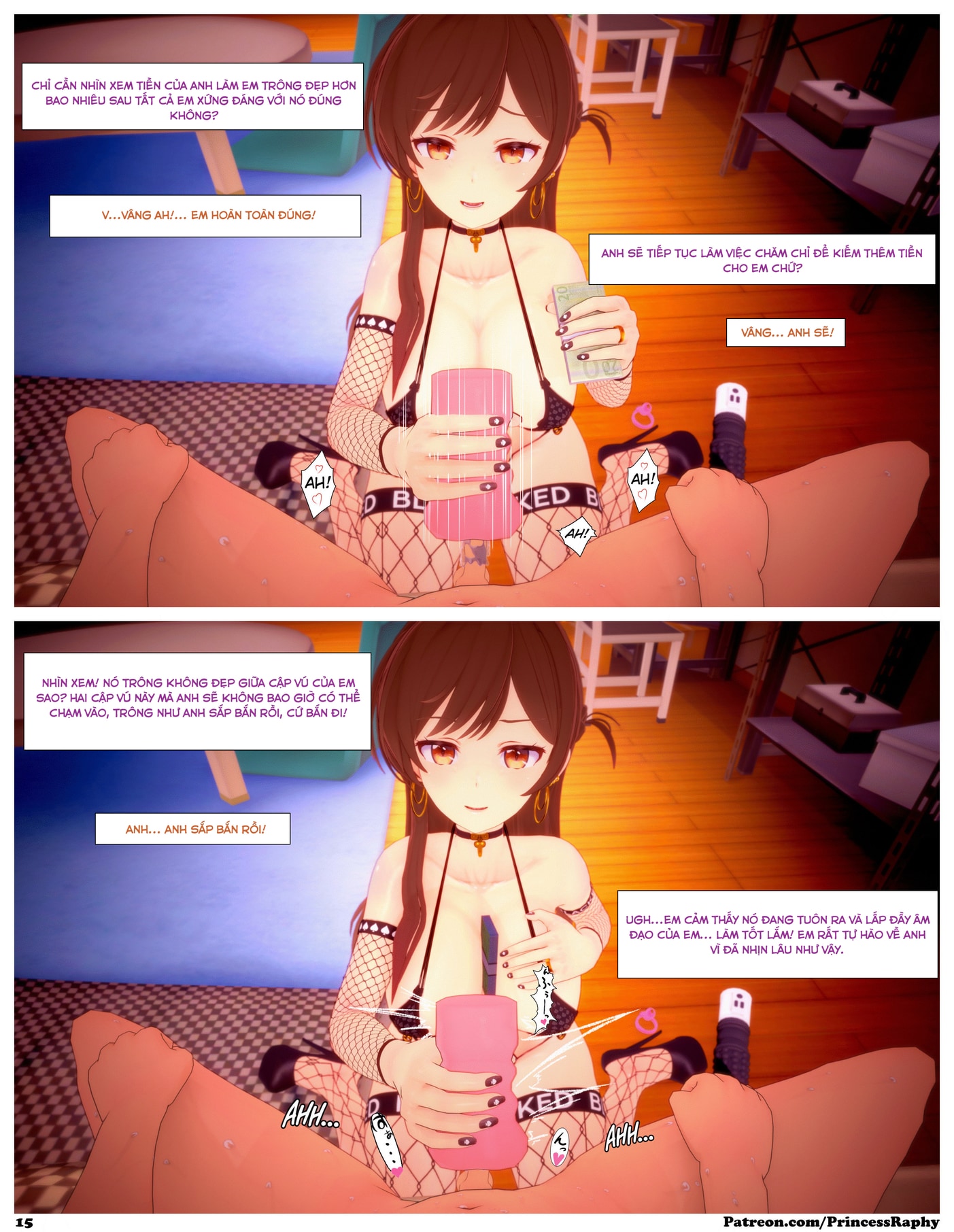 HentaiVN.net - Ảnh 17 - Rent a BLACKED girlfriend - Oneshot