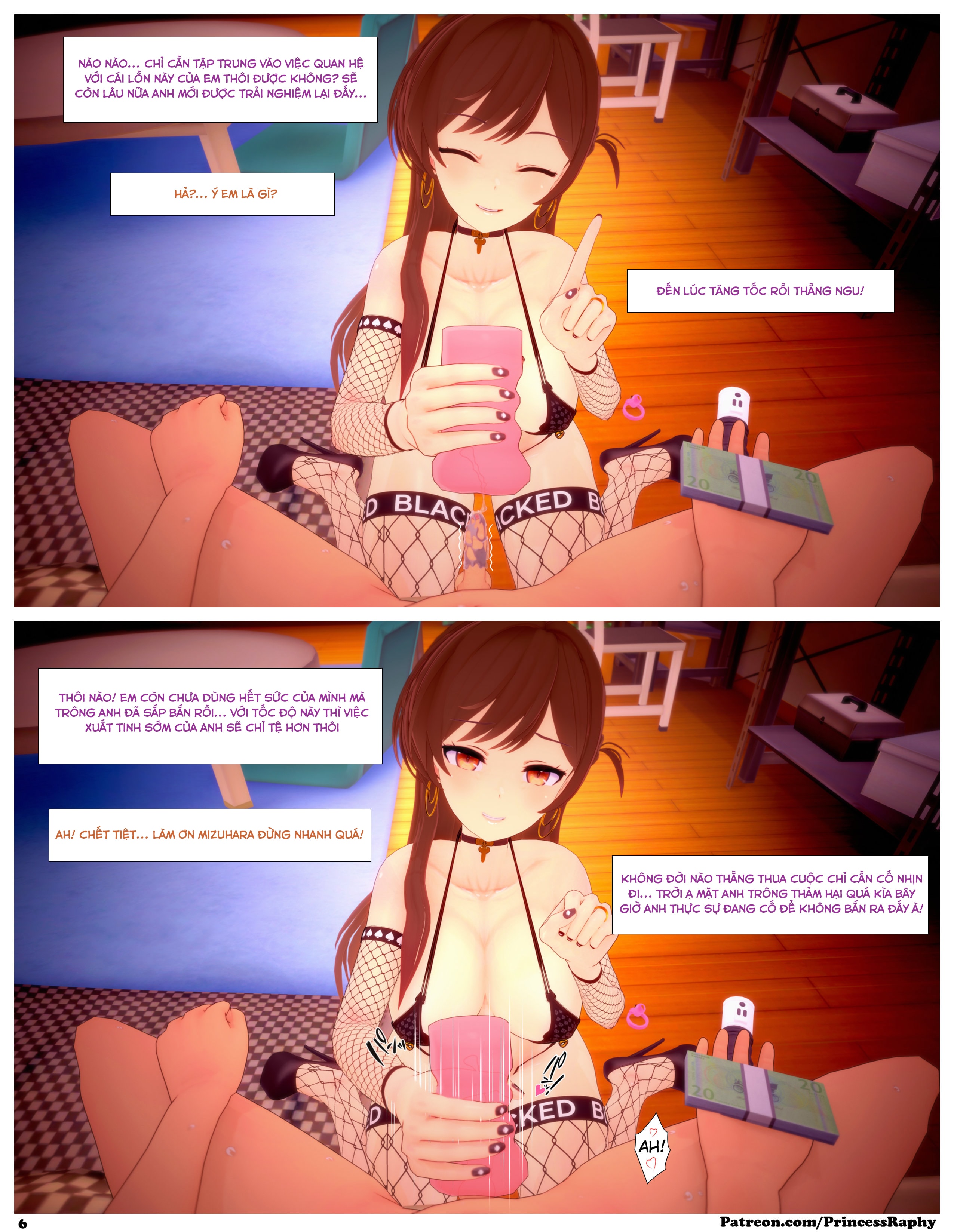 HentaiVN.net - Ảnh 8 - Rent a BLACKED girlfriend - Oneshot