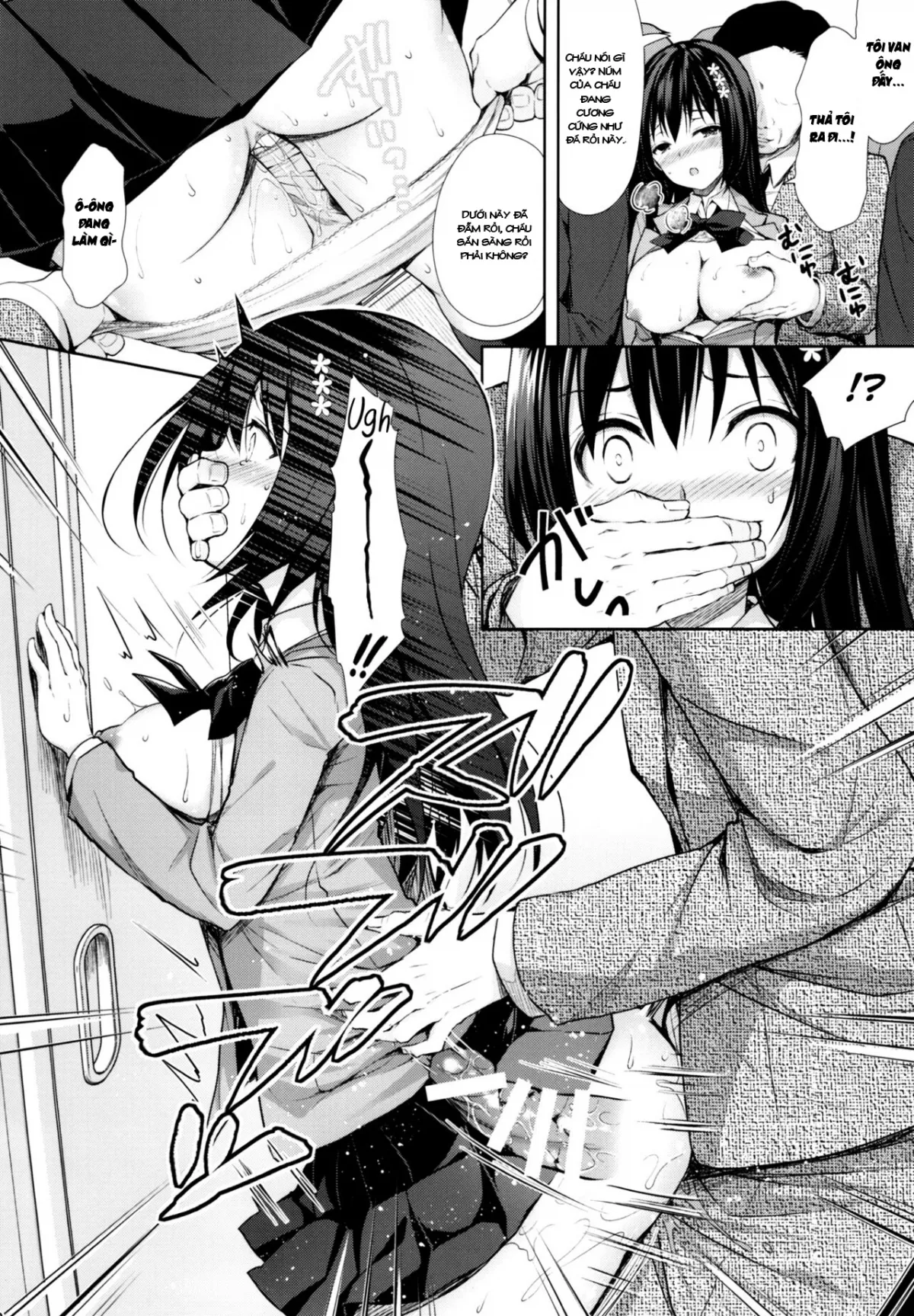 HentaiVN.net - Ảnh 12 - Kẻ quấy rối vô liêm sỉ [Chijoku no Chikan Densha ~Watashi, Sukina Hito no Soba de Chikan Saremashita~, Shameless Molester on Train] - Chap 1