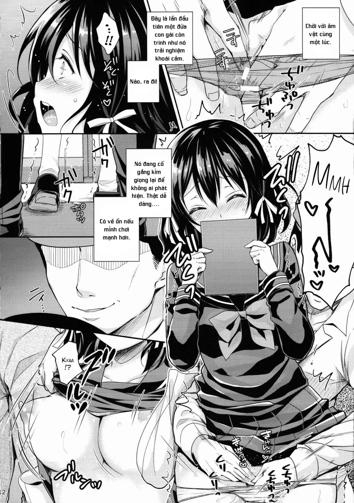 HentaiVN.net - Ảnh 11 - Kẻ quấy rối vô liêm sỉ [Chijoku no Chikan Densha ~Watashi, Sukina Hito no Soba de Chikan Saremashita~, Shameless Molester on Train] - Chap 2