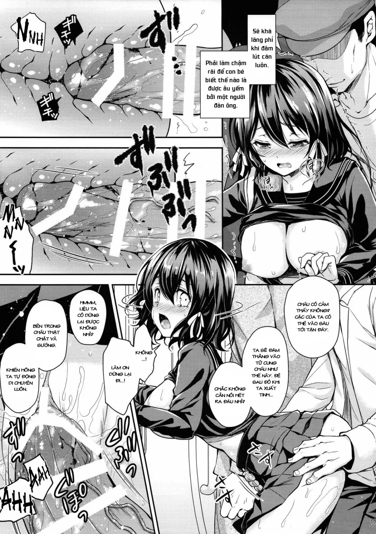 HentaiVN.net - Ảnh 16 - Kẻ quấy rối vô liêm sỉ [Chijoku no Chikan Densha ~Watashi, Sukina Hito no Soba de Chikan Saremashita~, Shameless Molester on Train] - Chap 2