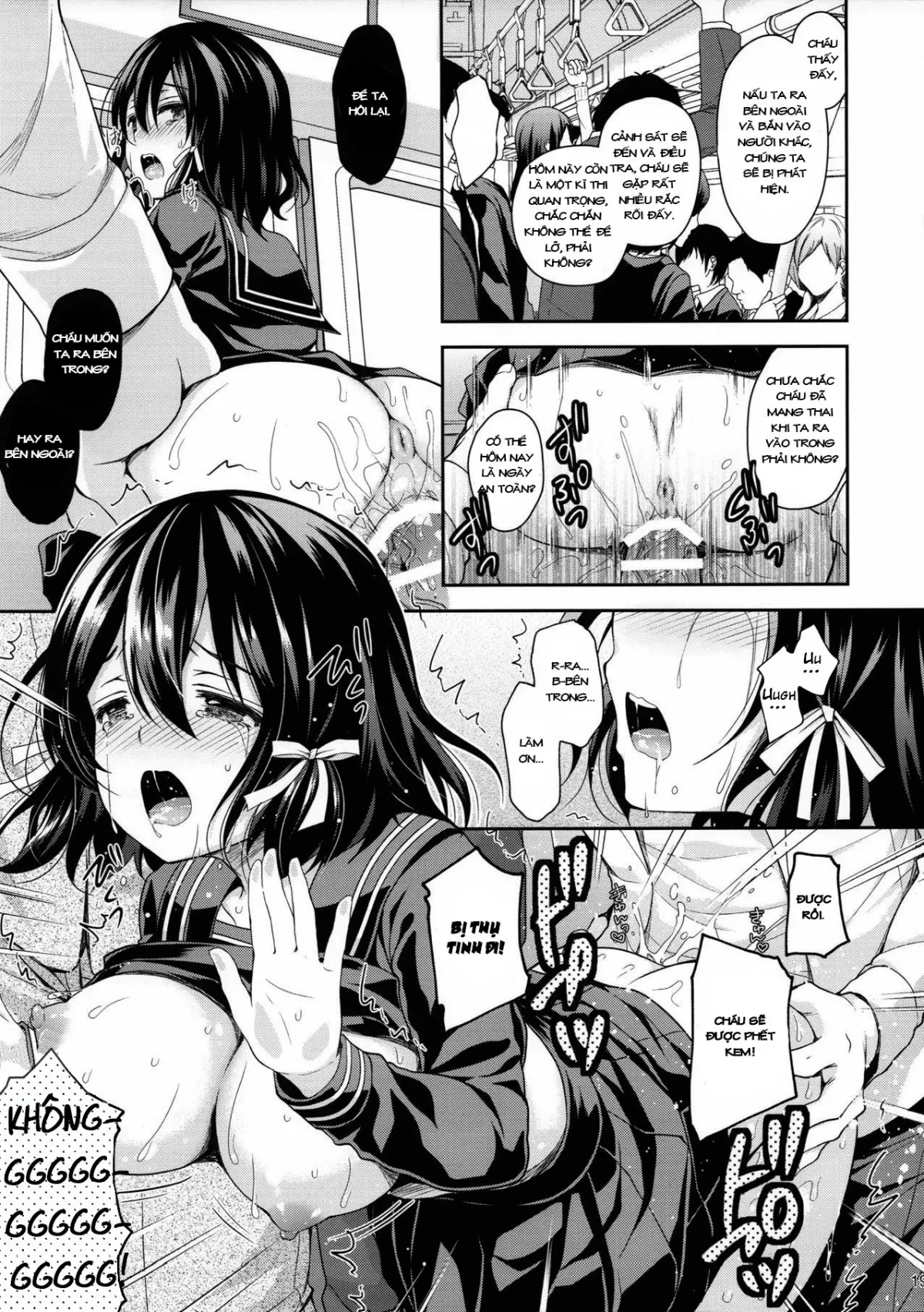 HentaiVN.net - Ảnh 18 - Kẻ quấy rối vô liêm sỉ [Chijoku no Chikan Densha ~Watashi, Sukina Hito no Soba de Chikan Saremashita~, Shameless Molester on Train] - Chap 2