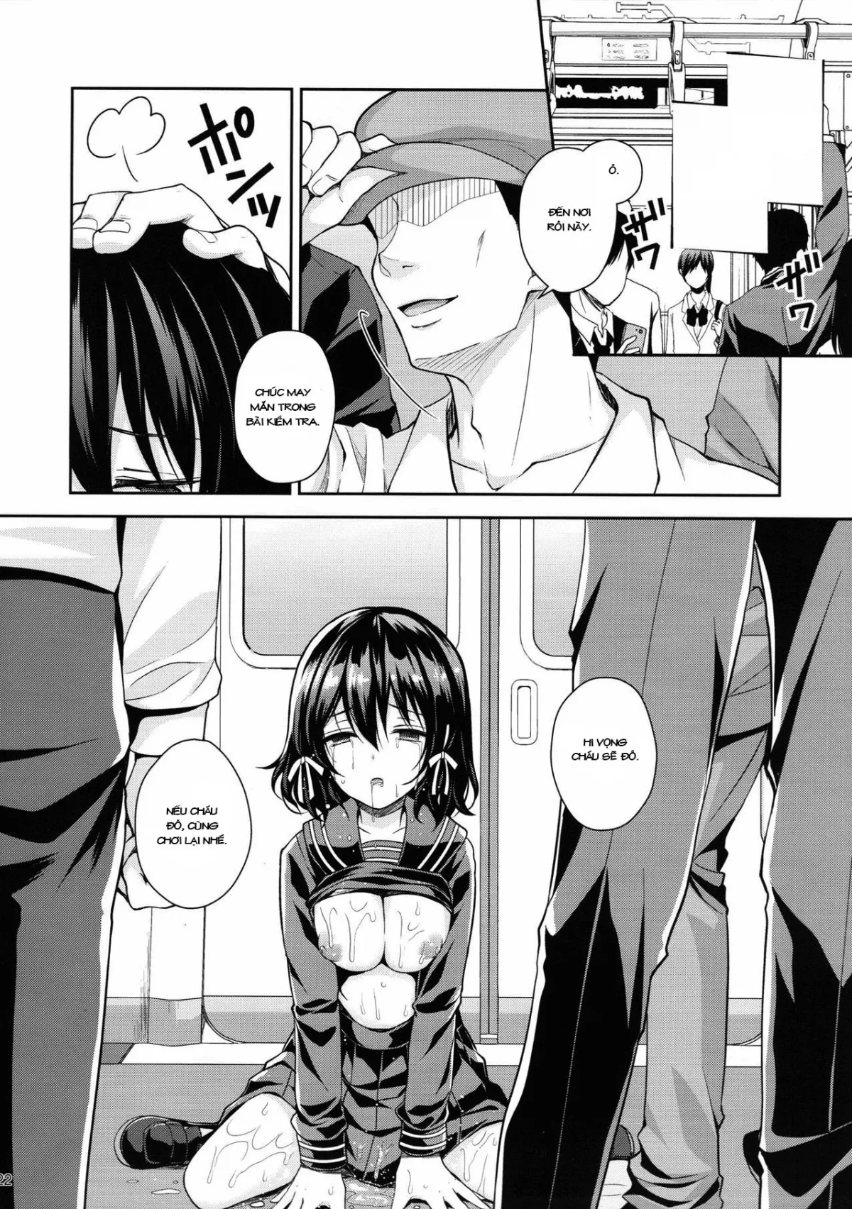 HentaiVN.net - Ảnh 21 - Kẻ quấy rối vô liêm sỉ [Chijoku no Chikan Densha ~Watashi, Sukina Hito no Soba de Chikan Saremashita~, Shameless Molester on Train] - Chap 2