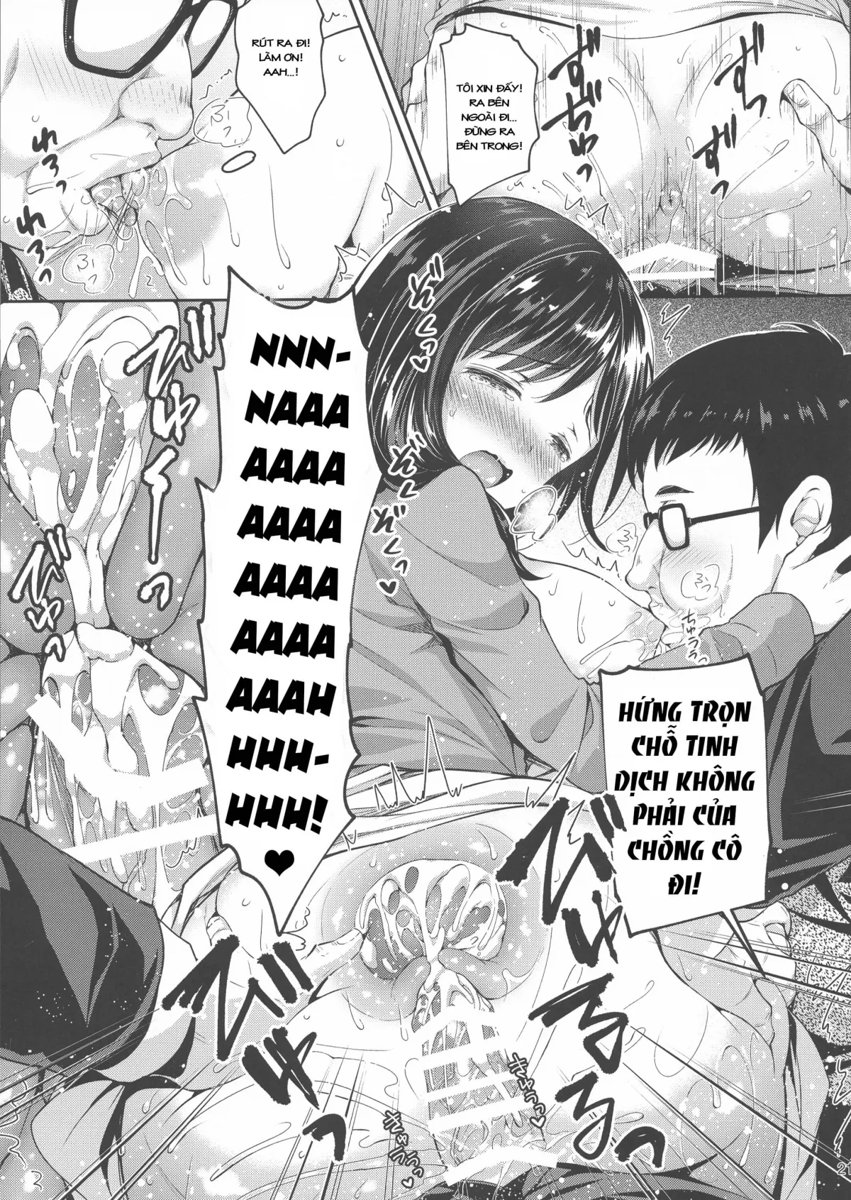 HentaiVN.net - Ảnh 21 - Kẻ quấy rối vô liêm sỉ [Chijoku no Chikan Densha ~Watashi, Sukina Hito no Soba de Chikan Saremashita~, Shameless Molester on Train] - Chap 3