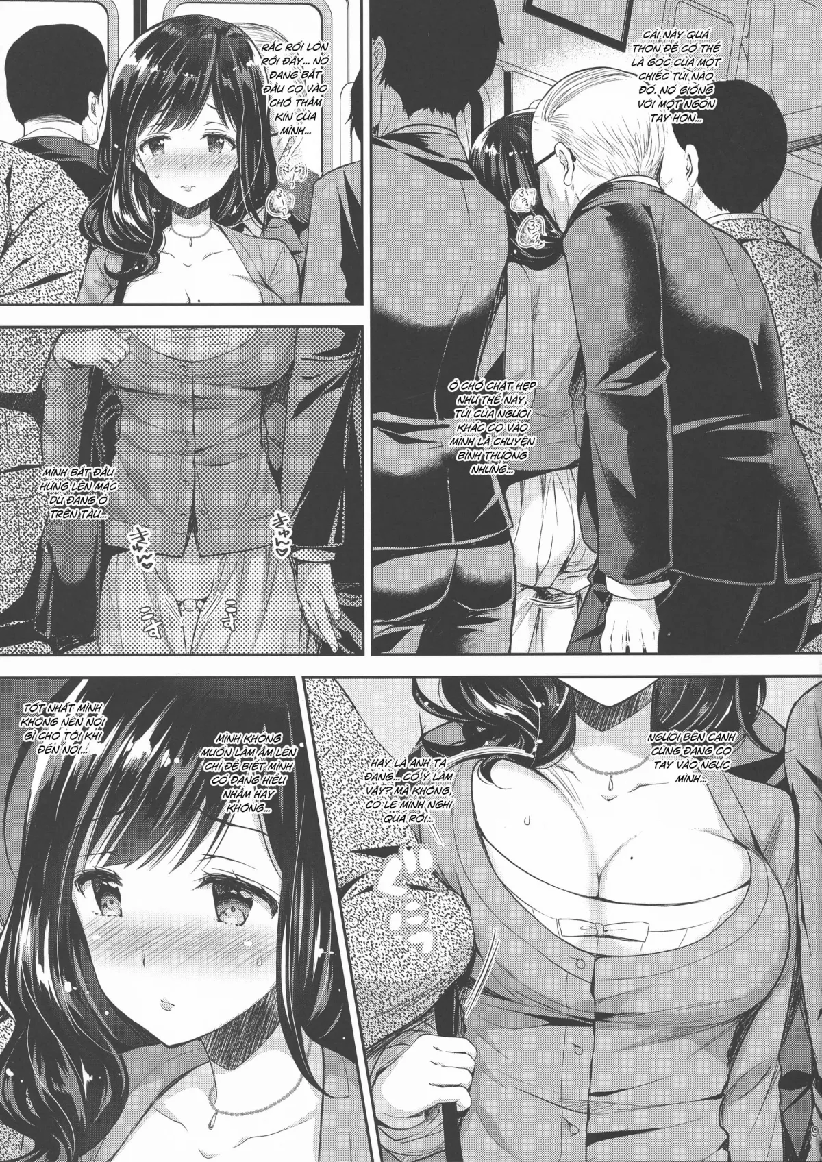 HentaiVN.net - Ảnh 9 - Kẻ quấy rối vô liêm sỉ [Chijoku no Chikan Densha ~Watashi, Sukina Hito no Soba de Chikan Saremashita~, Shameless Molester on Train] - Chap 3