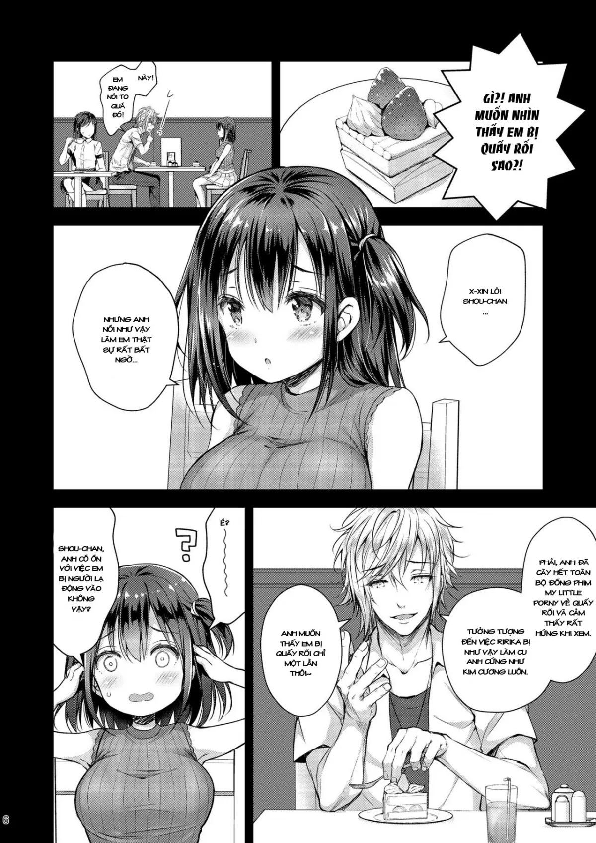 HentaiVN.net - Ảnh 7 - Kẻ quấy rối vô liêm sỉ [Chijoku no Chikan Densha ~Watashi, Sukina Hito no Soba de Chikan Saremashita~, Shameless Molester on Train] - Chap 4