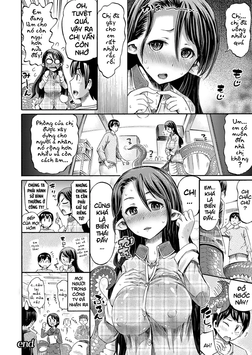 HentaiVN.net - Ảnh 24 - Omochikaeri Lamia - Oneshot