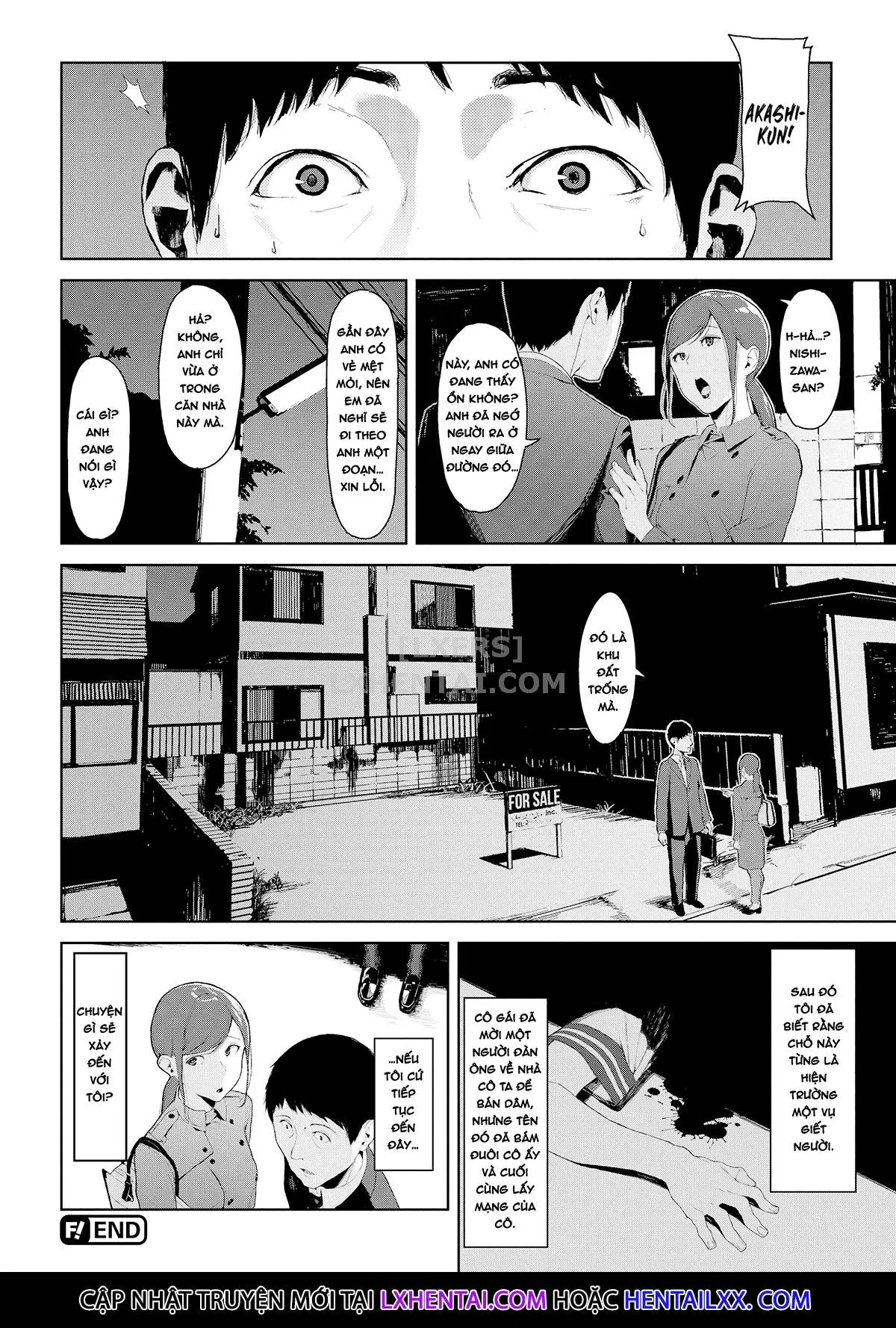 HentaiVN.net - Ảnh 18 - Viewer Discretion Advised [Something is Lurking; Last Train; Princess of the River; The Spider's Web; Stigmatized Property; Yamatsumi; Right Behind You; Baku; The Way Home; Together Forever...] - Chap 1 - The Way Home