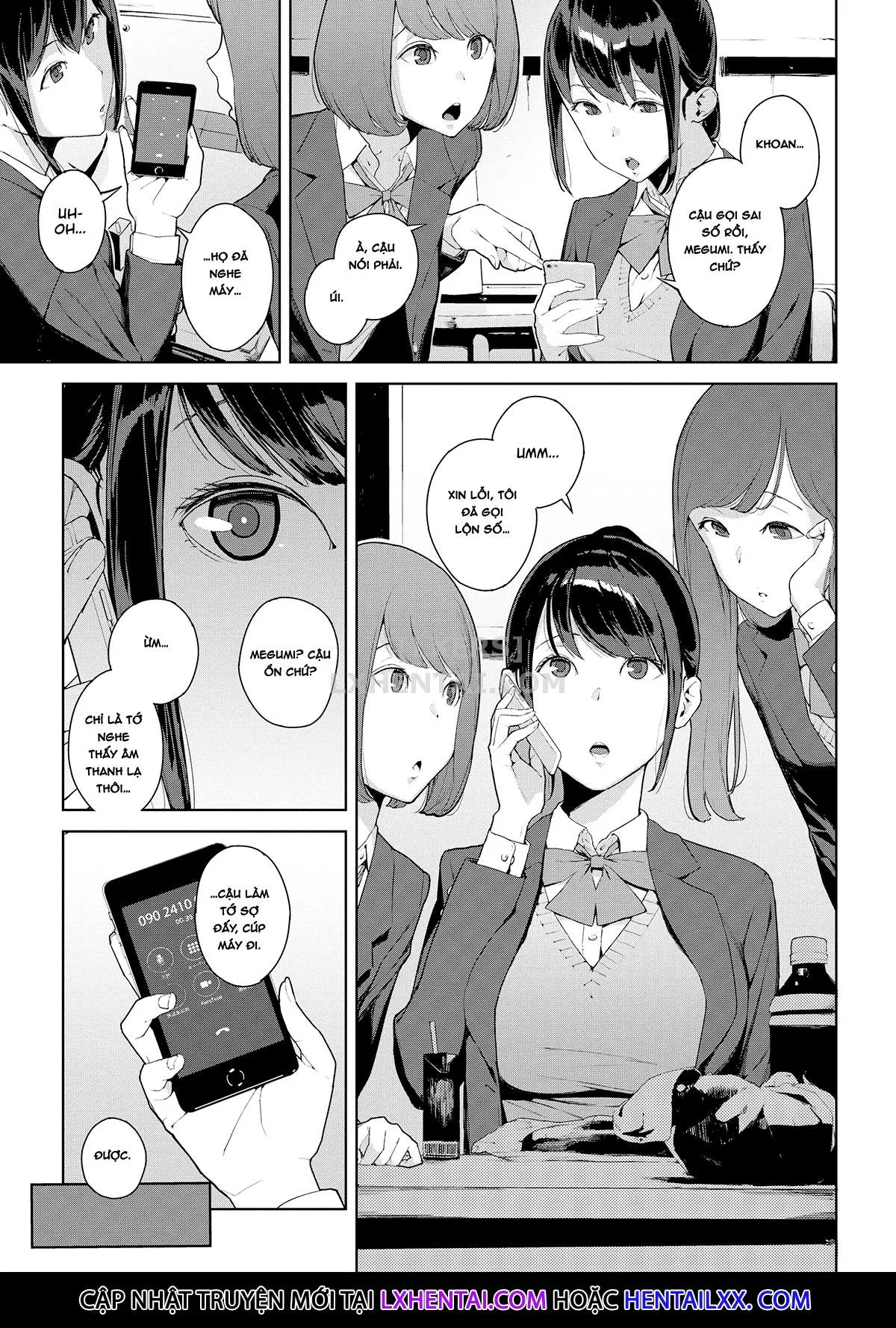 HentaiVN.net - Ảnh 4 - Viewer Discretion Advised [Something is Lurking; Last Train; Princess of the River; The Spider's Web; Stigmatized Property; Yamatsumi; Right Behind You; Baku; The Way Home; Together Forever...] - Chap 3 - Right Behind You