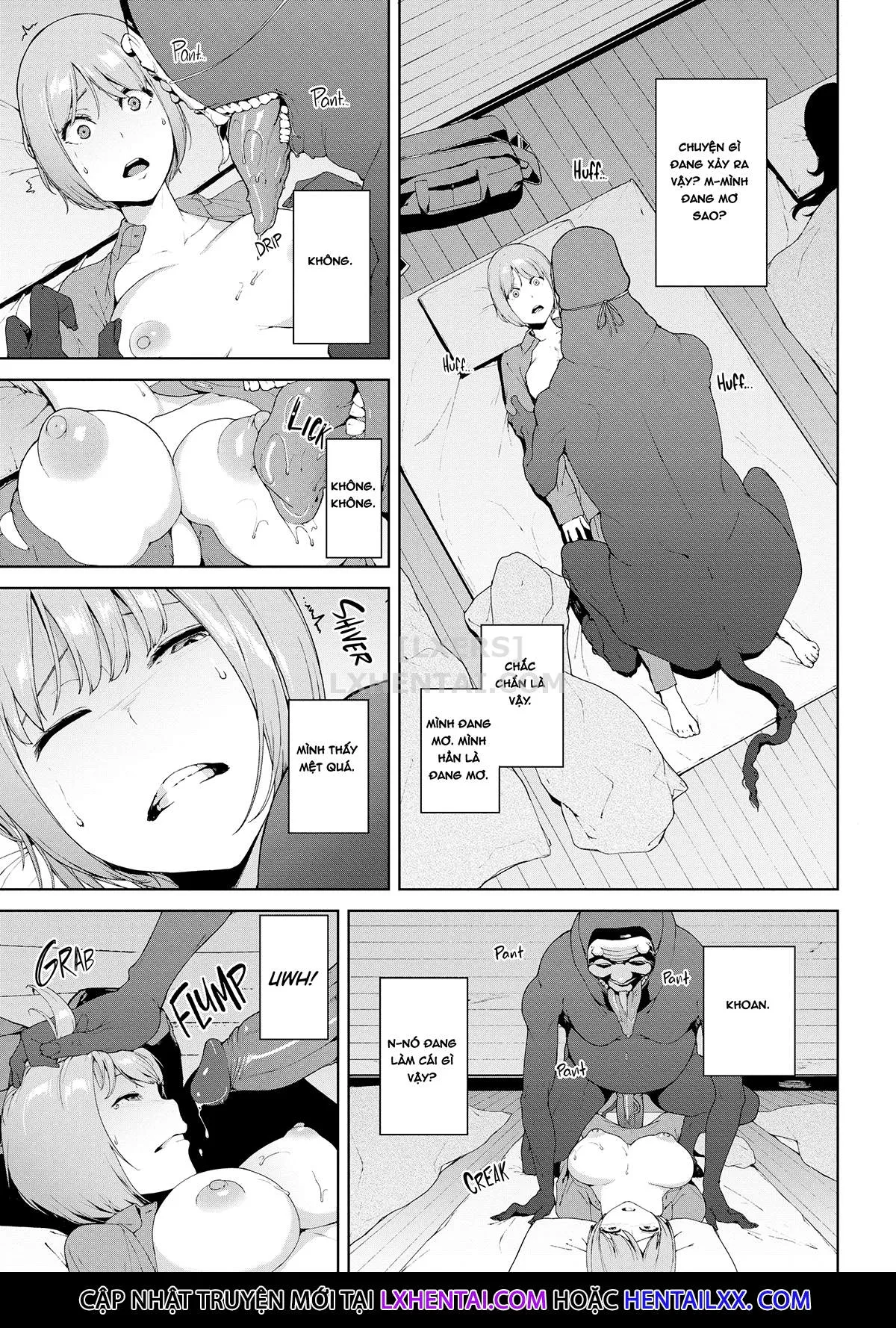 HentaiVN.net - Ảnh 8 - Viewer Discretion Advised [Something is Lurking; Last Train; Princess of the River; The Spider's Web; Stigmatized Property; Yamatsumi; Right Behind You; Baku; The Way Home; Together Forever...] - Chap 4 - Yamatsumi