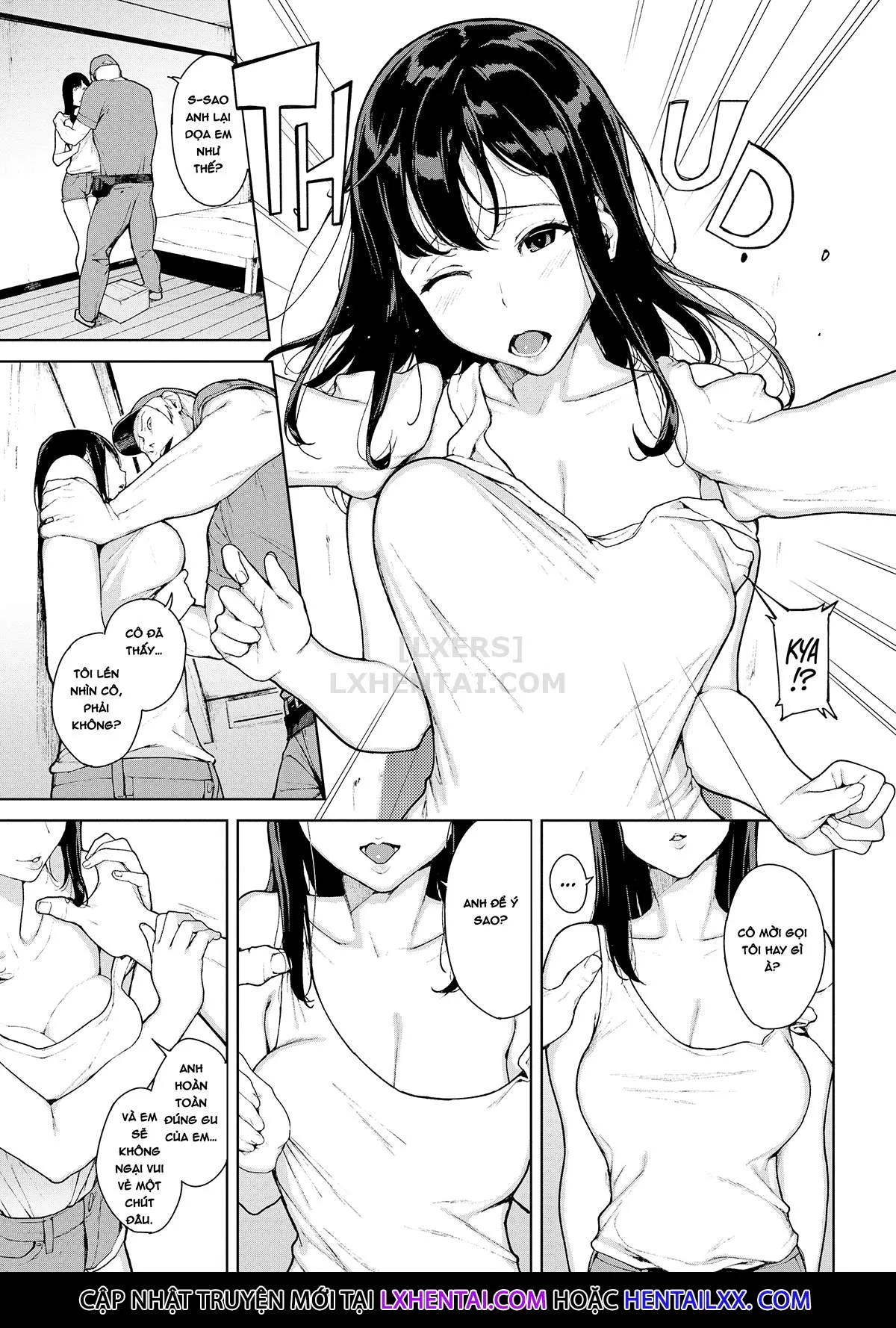 HentaiVN.net - Ảnh 6 - Viewer Discretion Advised [Something is Lurking; Last Train; Princess of the River; The Spider's Web; Stigmatized Property; Yamatsumi; Right Behind You; Baku; The Way Home; Together Forever...] - Chap 6 - The Spiders Web