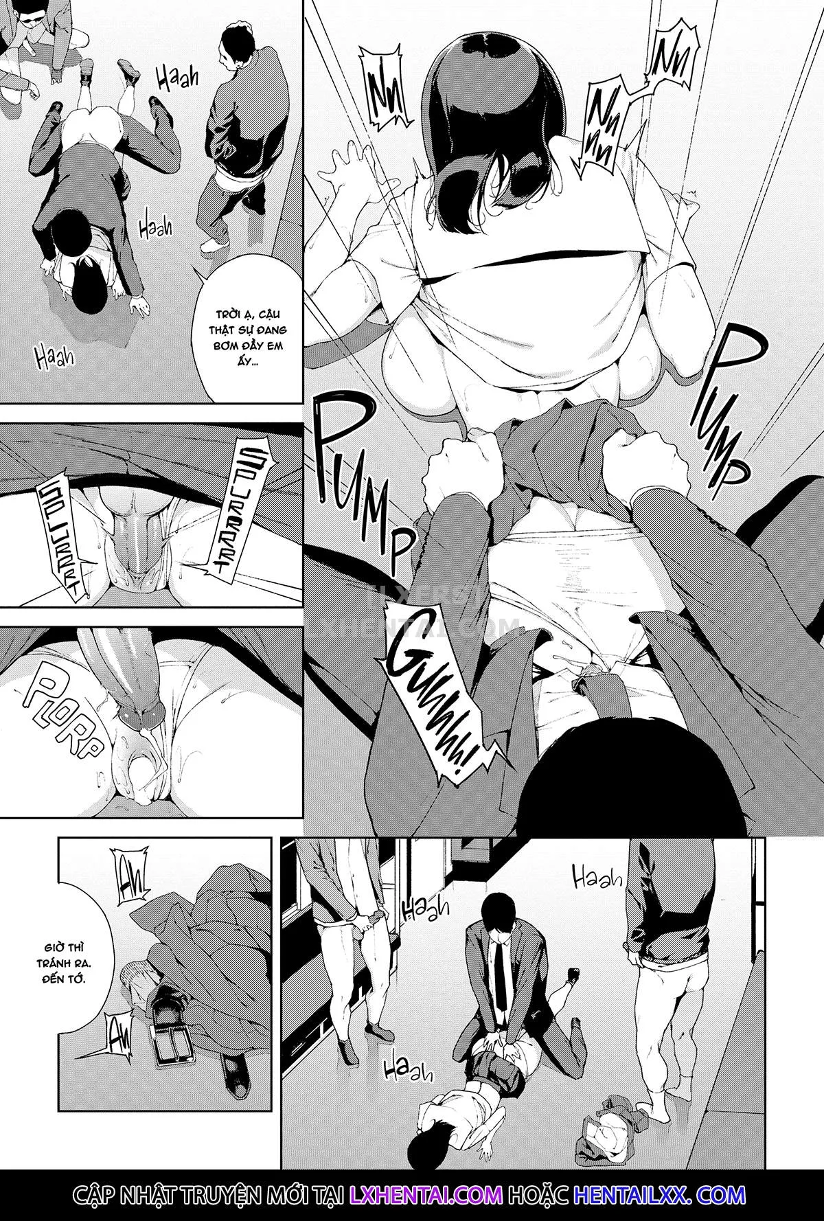 HentaiVN.net - Ảnh 14 - Viewer Discretion Advised [Something is Lurking; Last Train; Princess of the River; The Spider's Web; Stigmatized Property; Yamatsumi; Right Behind You; Baku; The Way Home; Together Forever...] - Chap 8 - Last Train