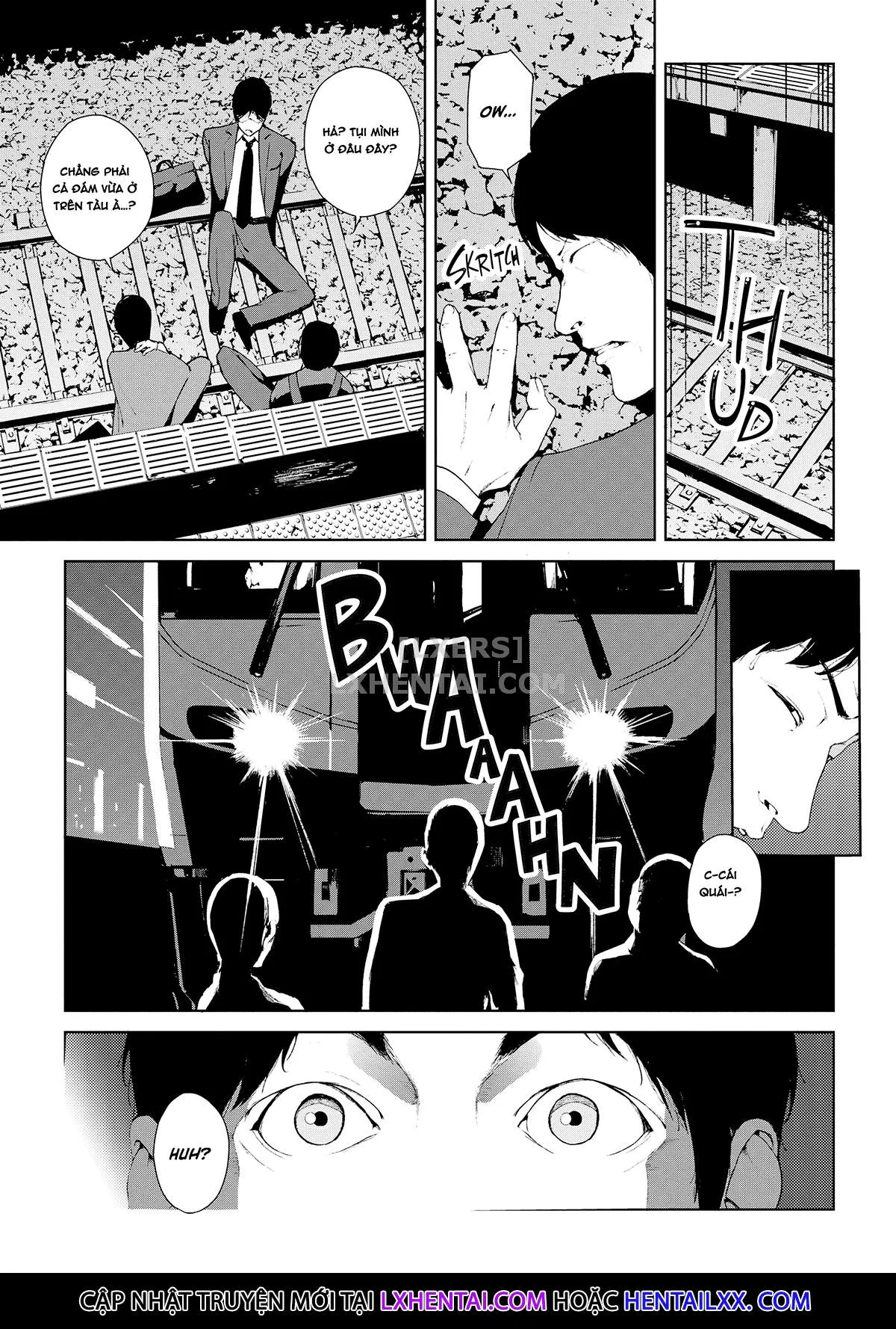 HentaiVN.net - Ảnh 20 - Viewer Discretion Advised [Something is Lurking; Last Train; Princess of the River; The Spider's Web; Stigmatized Property; Yamatsumi; Right Behind You; Baku; The Way Home; Together Forever...] - Chap 8 - Last Train